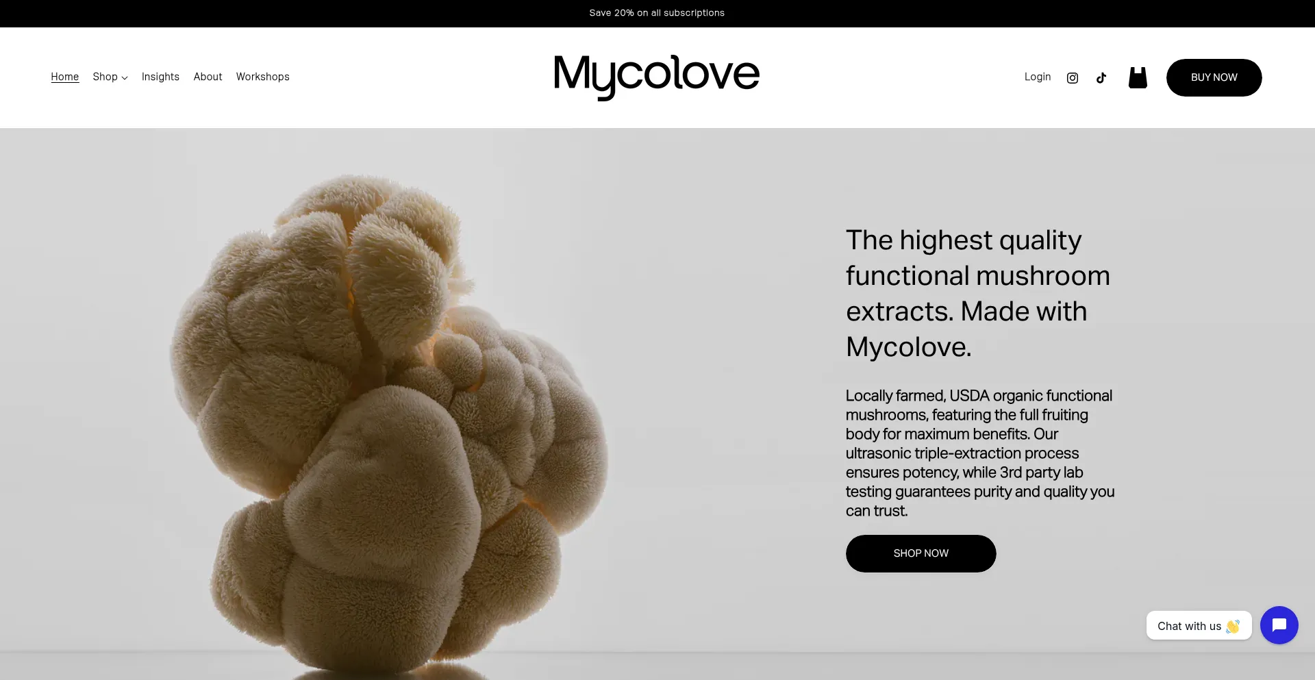 Mycolove.farm Screenshot