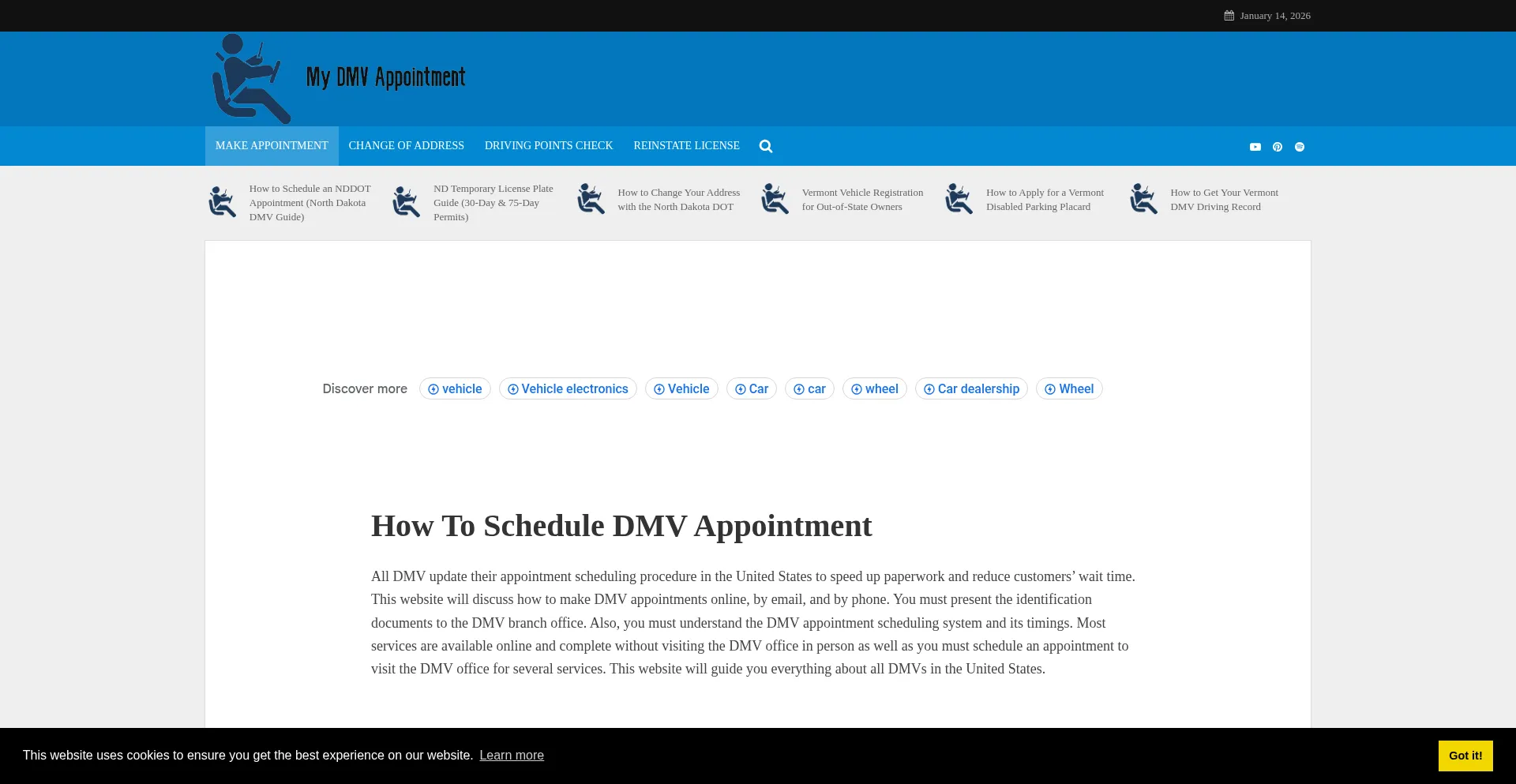Mydmvappointment.com