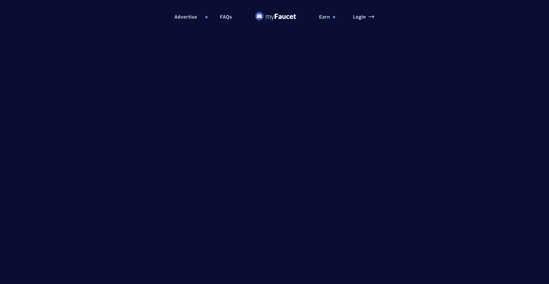 Website screenshot of Myfaucet.club