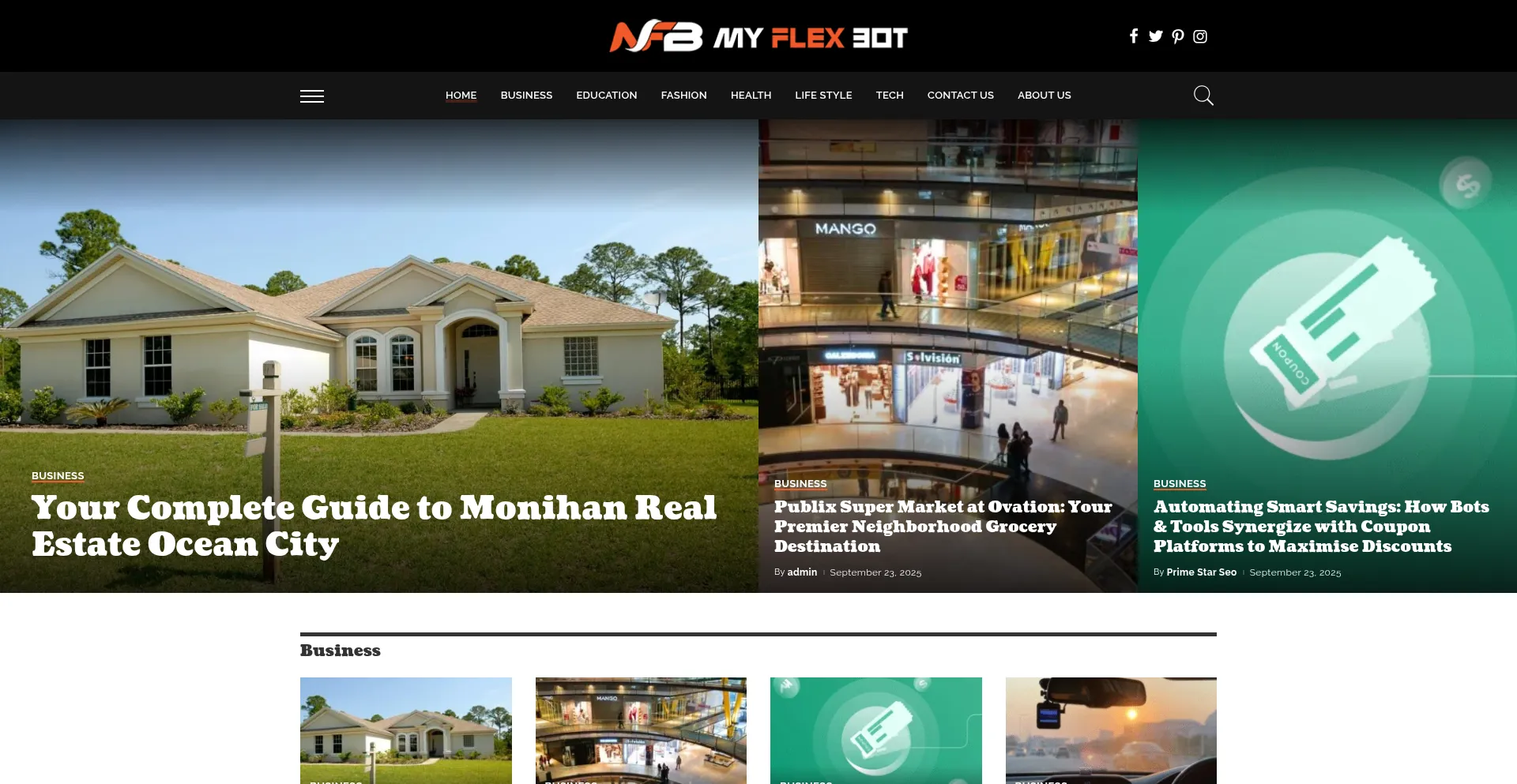Myflexbot.co.uk Screenshot
