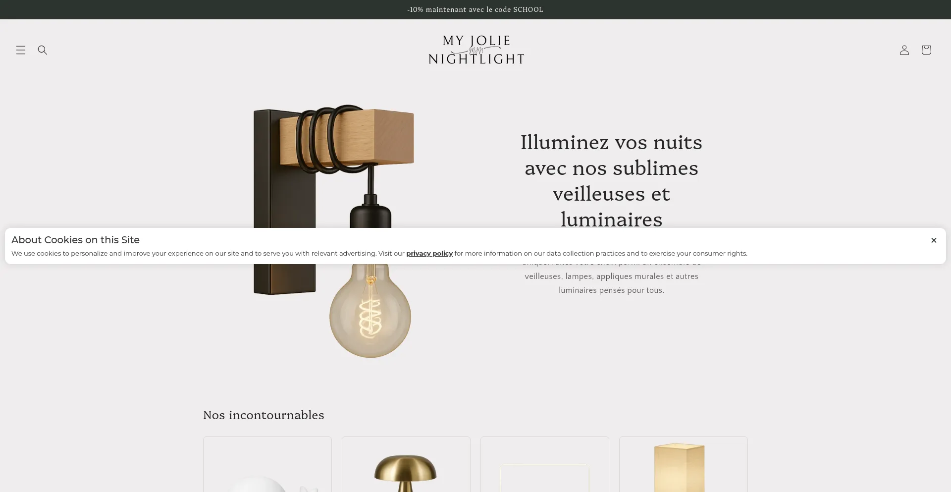 Myjolienightlight.fr est-il Sûr et Fiable ?