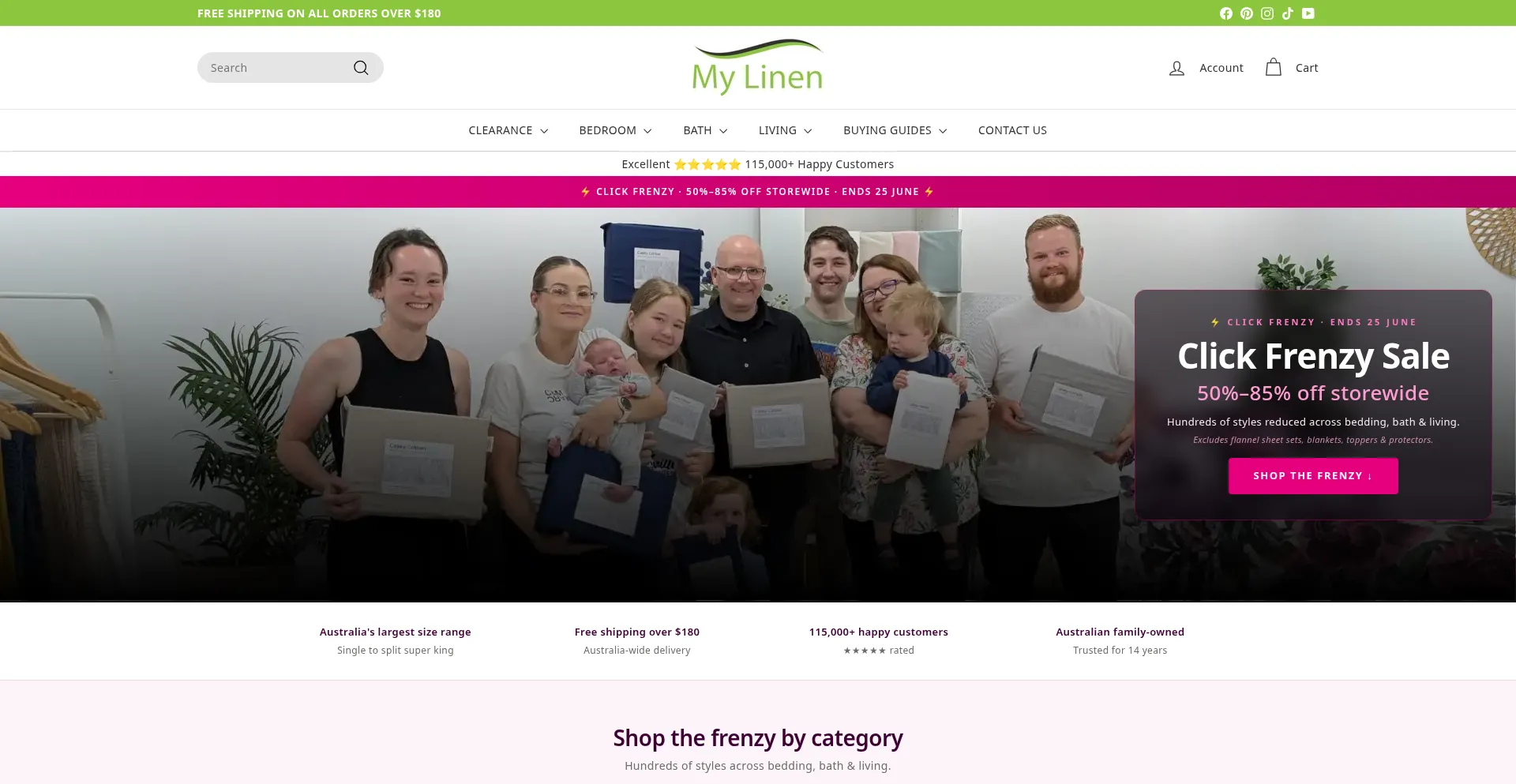 Mylinen.com.au