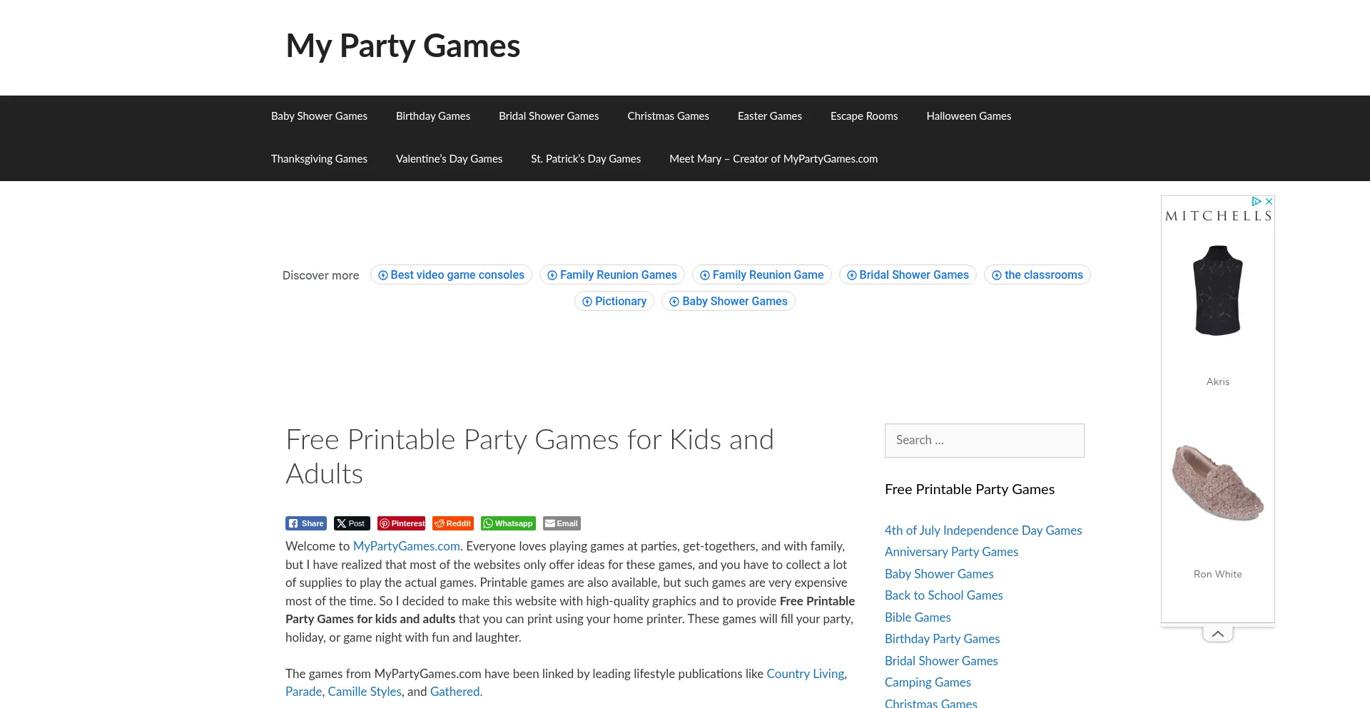 Mypartygames.com