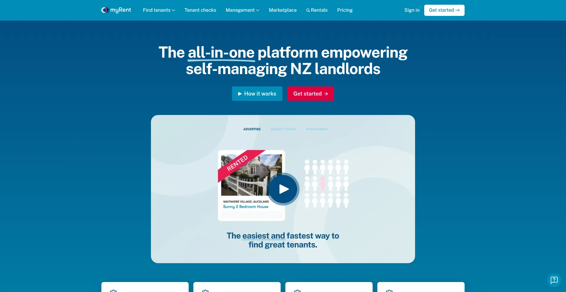 Myrent.co.nz Screenshot