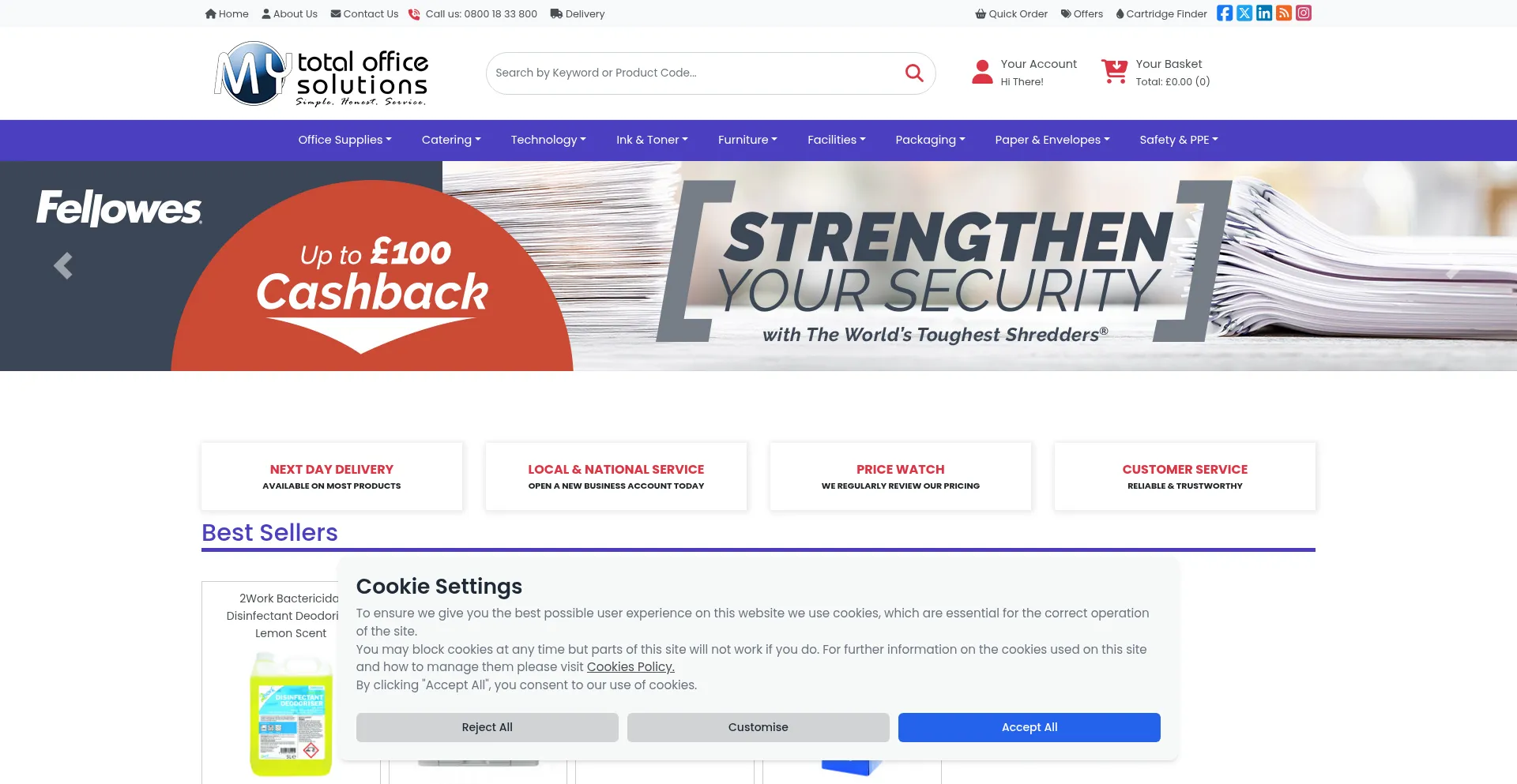 Mytotalofficesolutions.co.uk