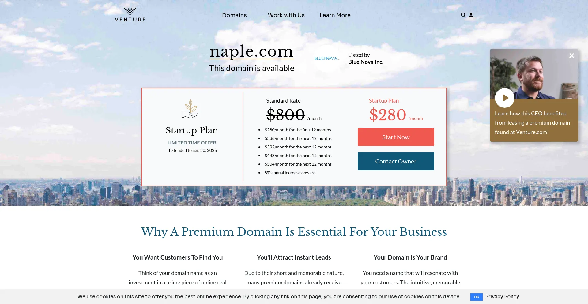 Naple.com Screenshot