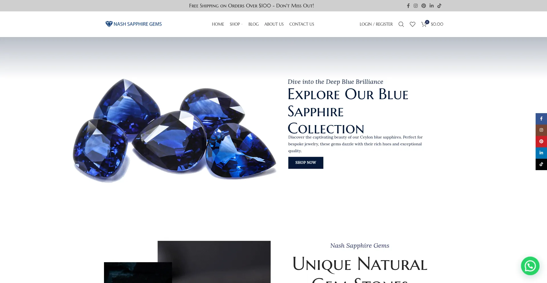 Nashsapphiregems.com est-il Sûr et Fiable ?