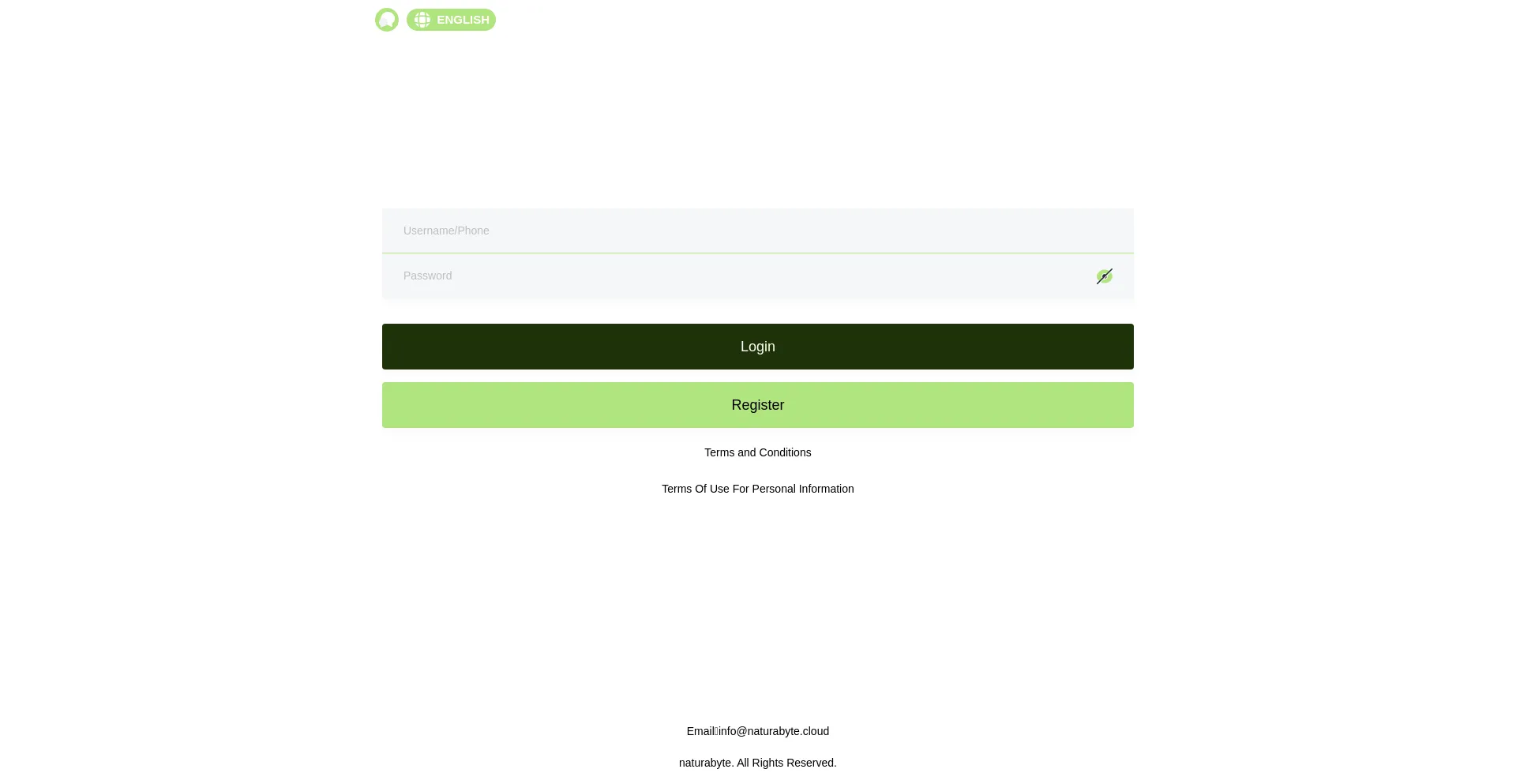Website screenshot of Naturabyte.top