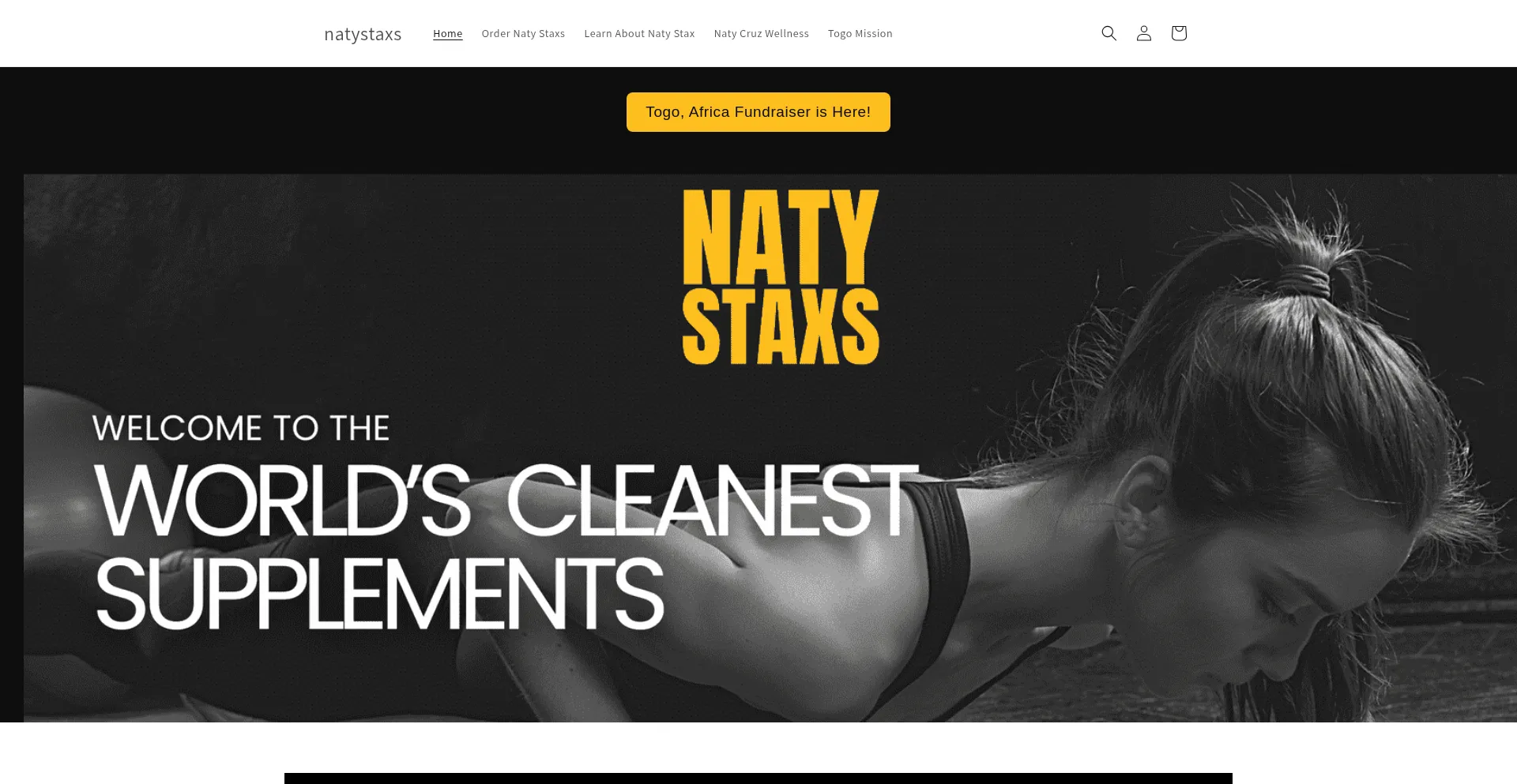 Website screenshot of Natystaxs.com