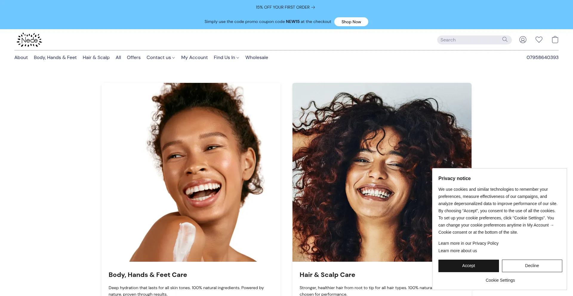 Nedehaircare.com