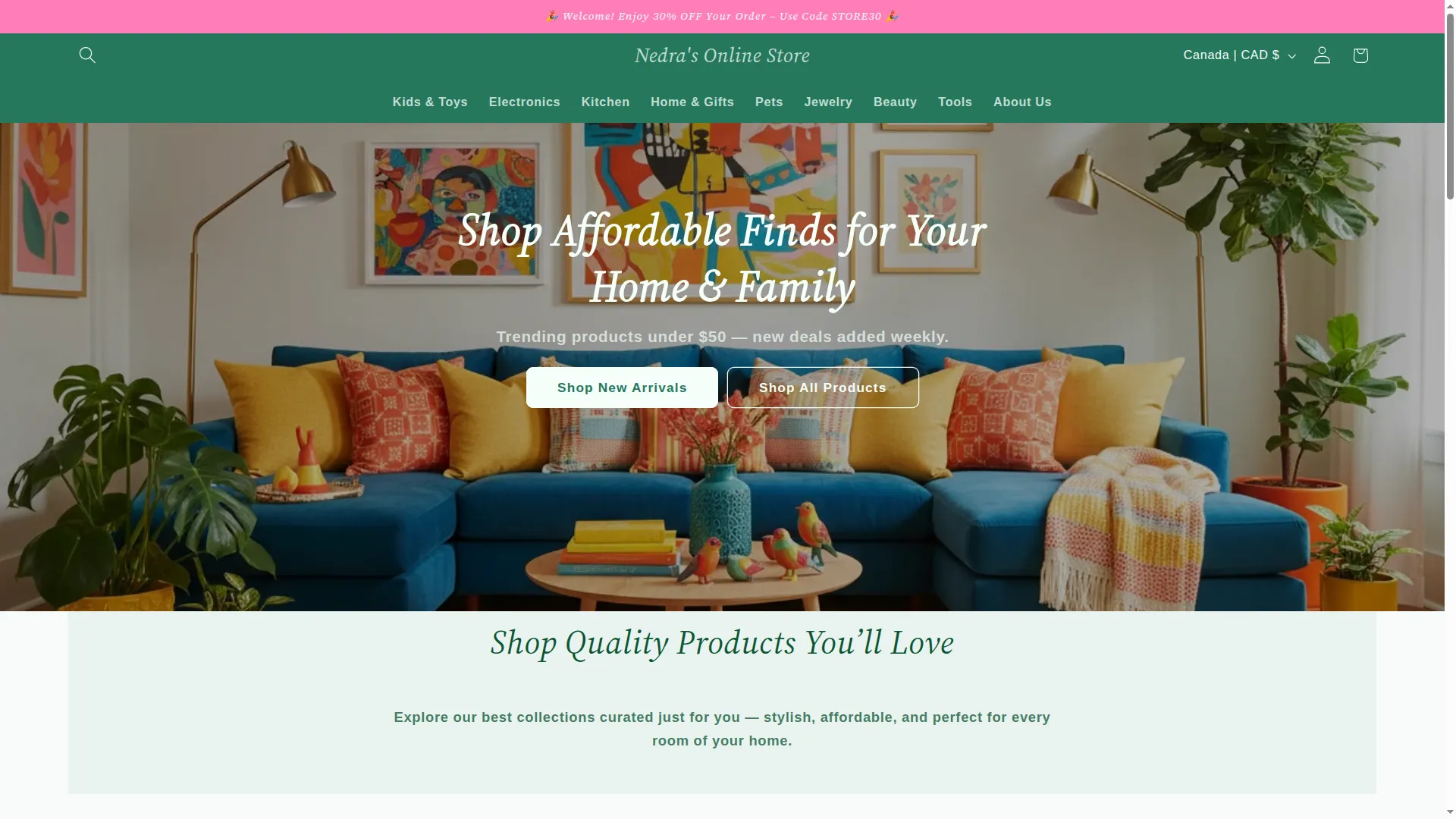 Nedrasonlinestore.com