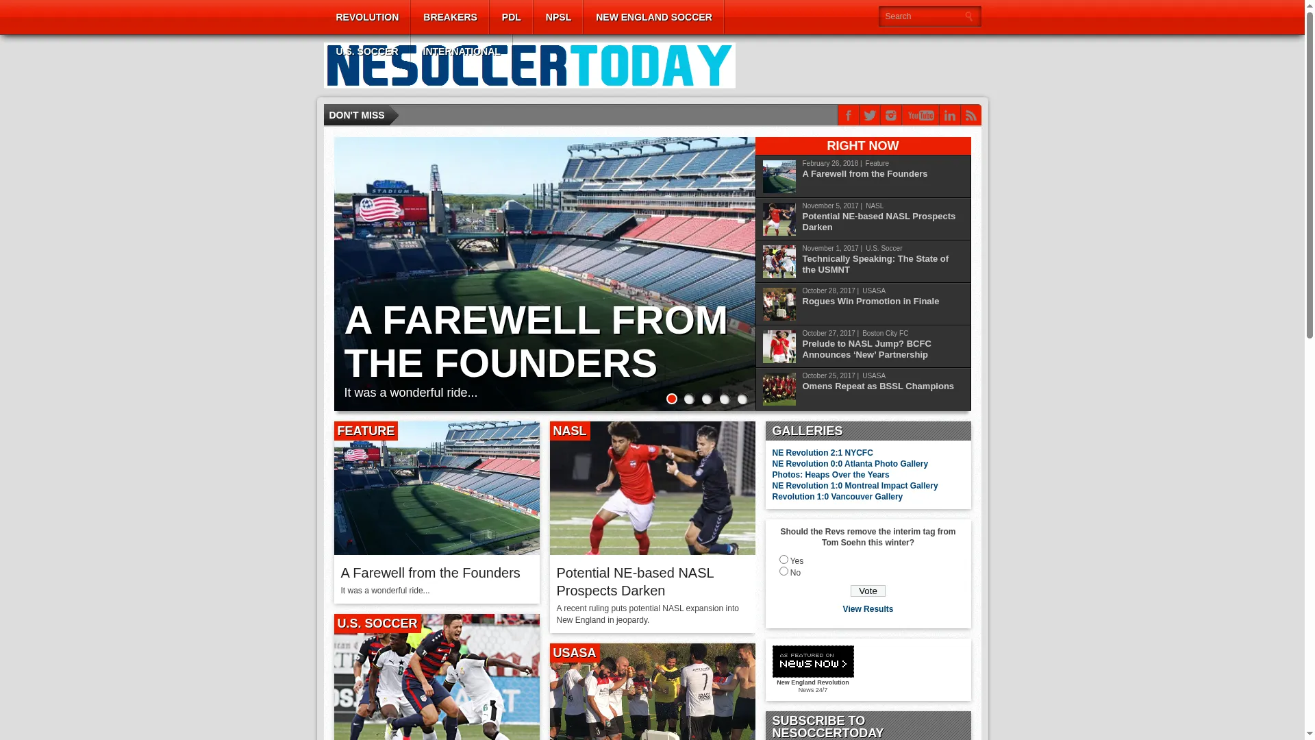 Nesoccertoday.com