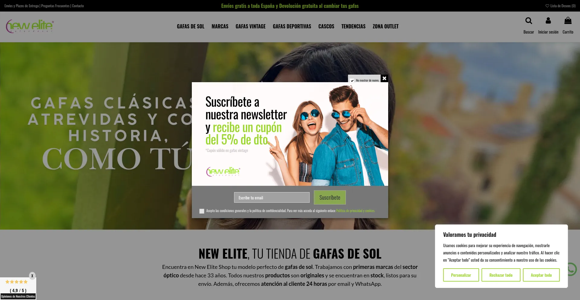 Neweliteshop.es