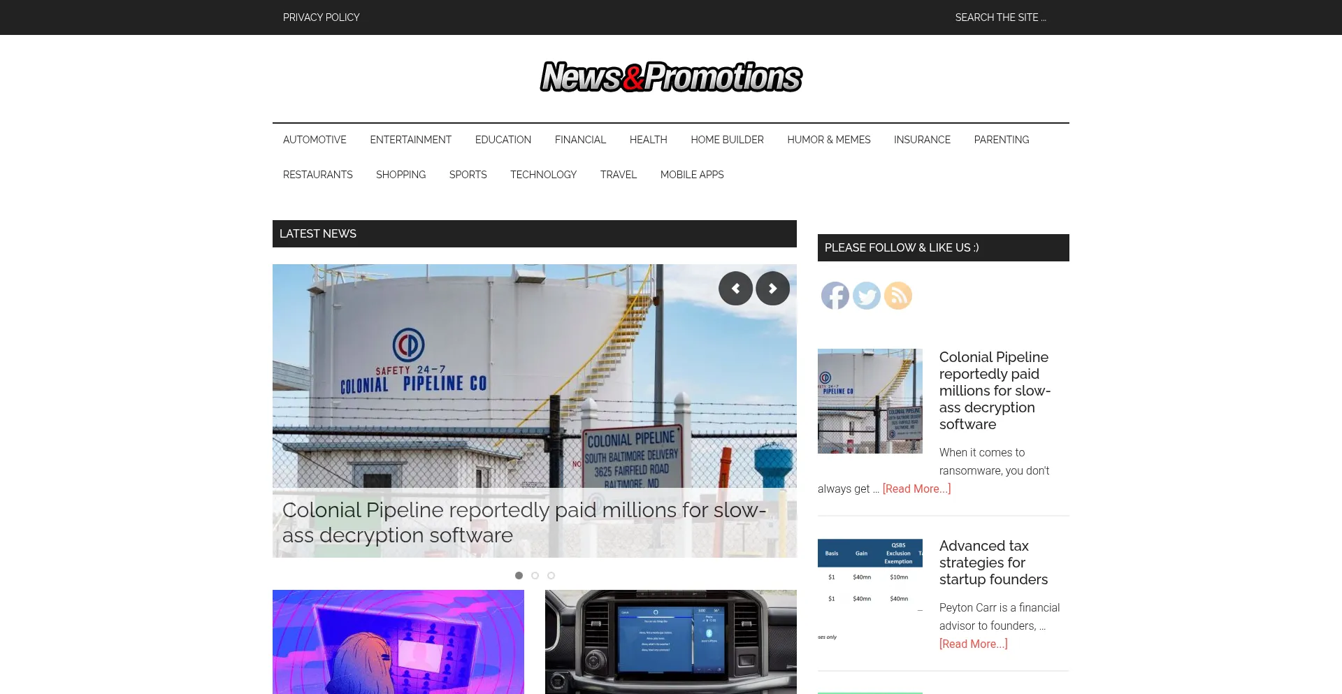 Newsandpromotions.com