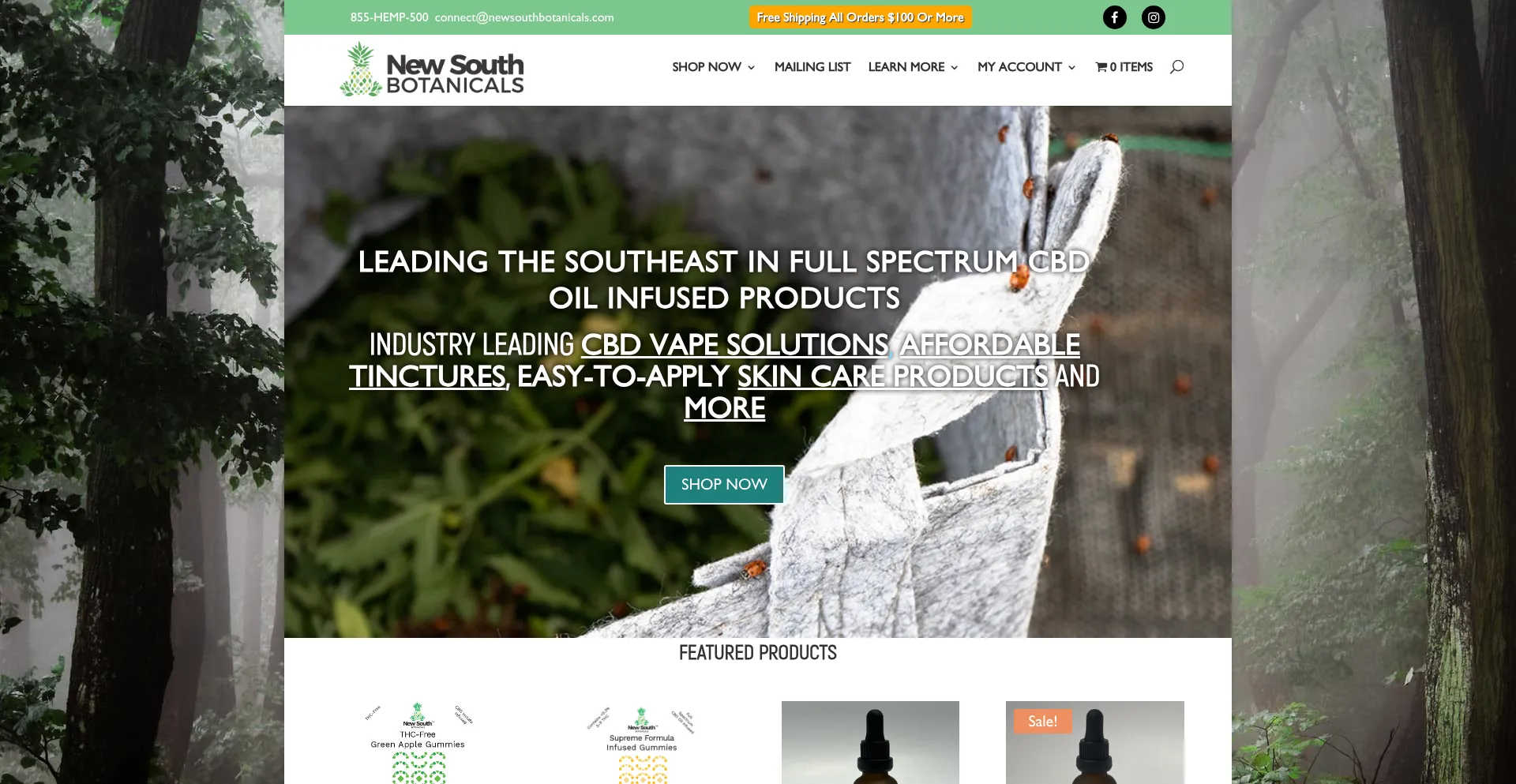 Newsouthbotanicals.com est-il Sûr et Fiable ?