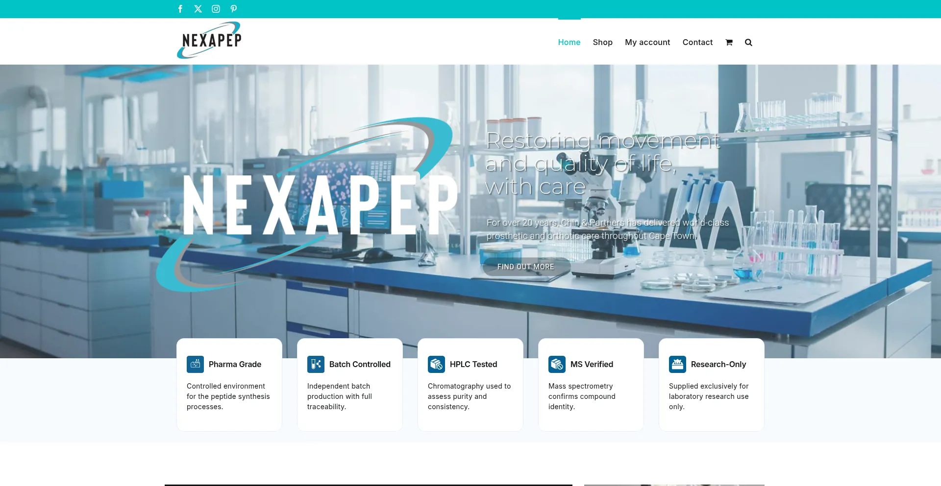 Nexapeptides.com