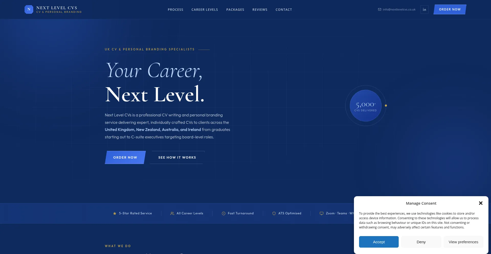 Nextlevelcvs.co.uk