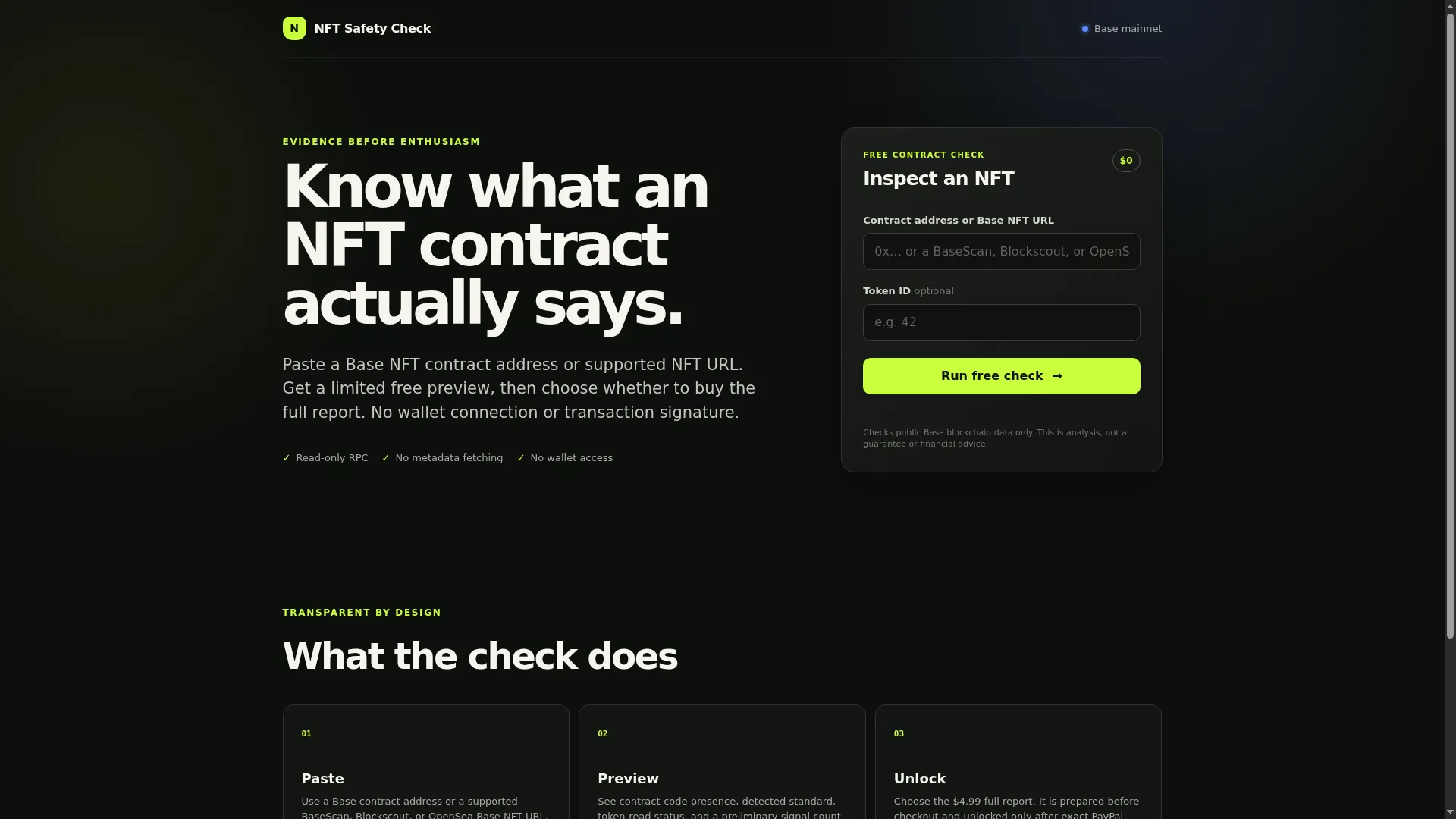 Nftsafetycheck.store