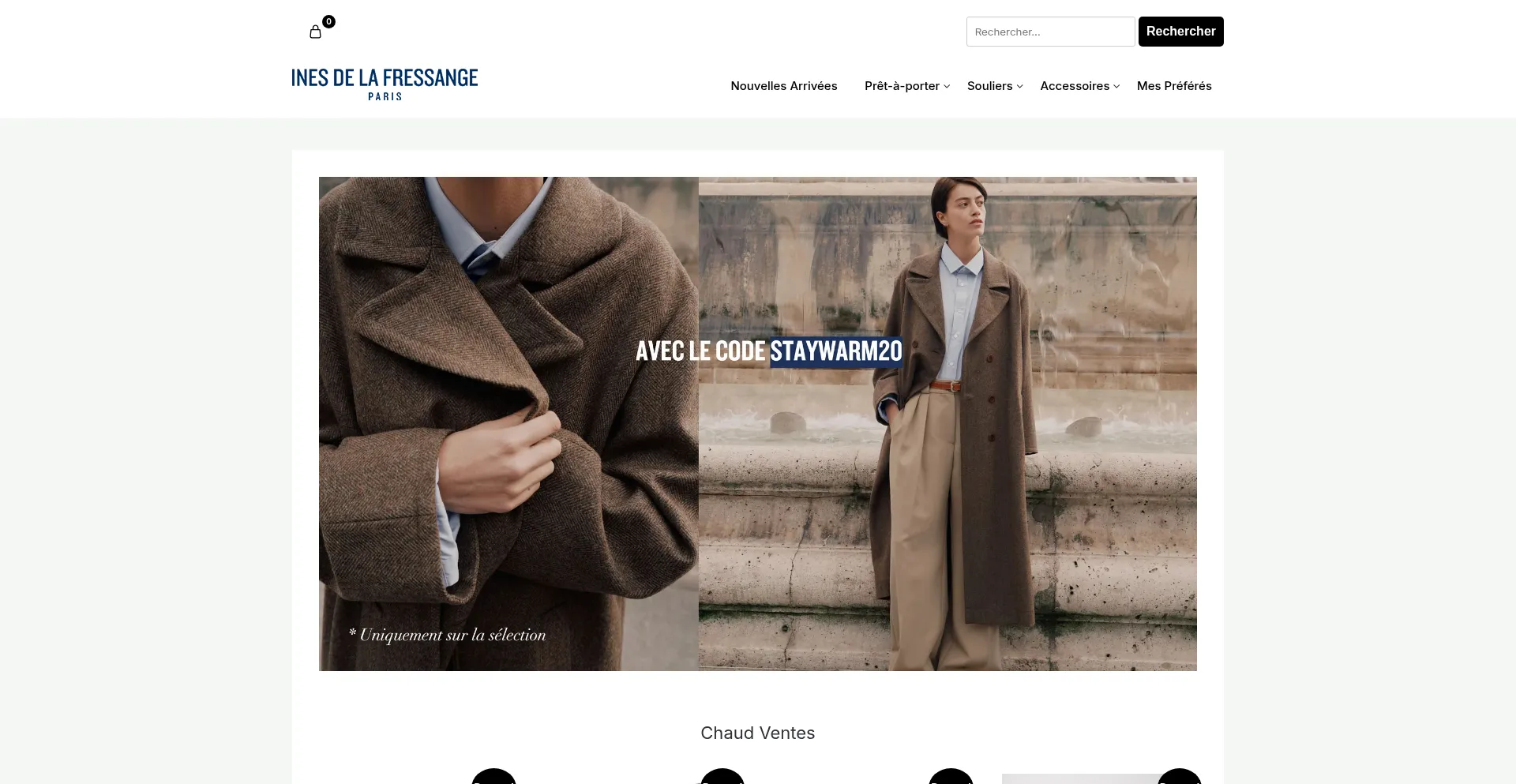 Website screenshot of Nicolefrost.shop