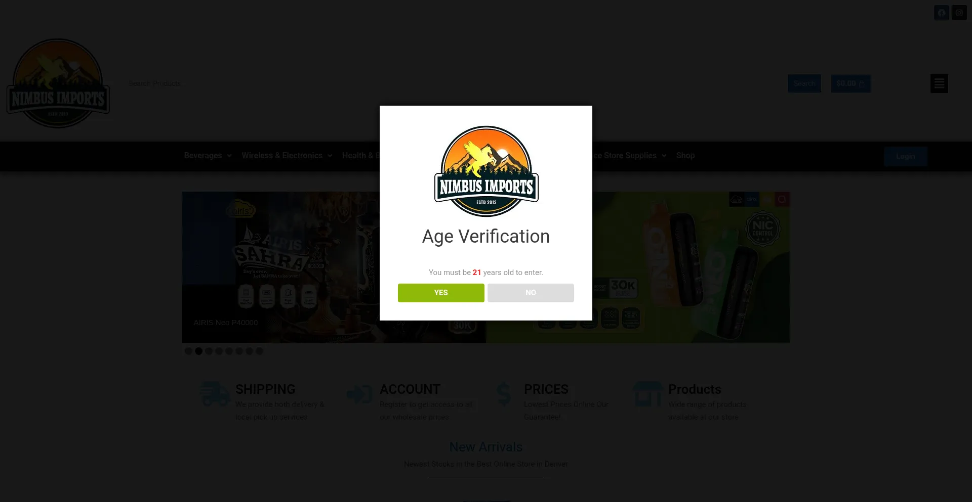 Nimbusimports.com est-il Sûr et Fiable ?