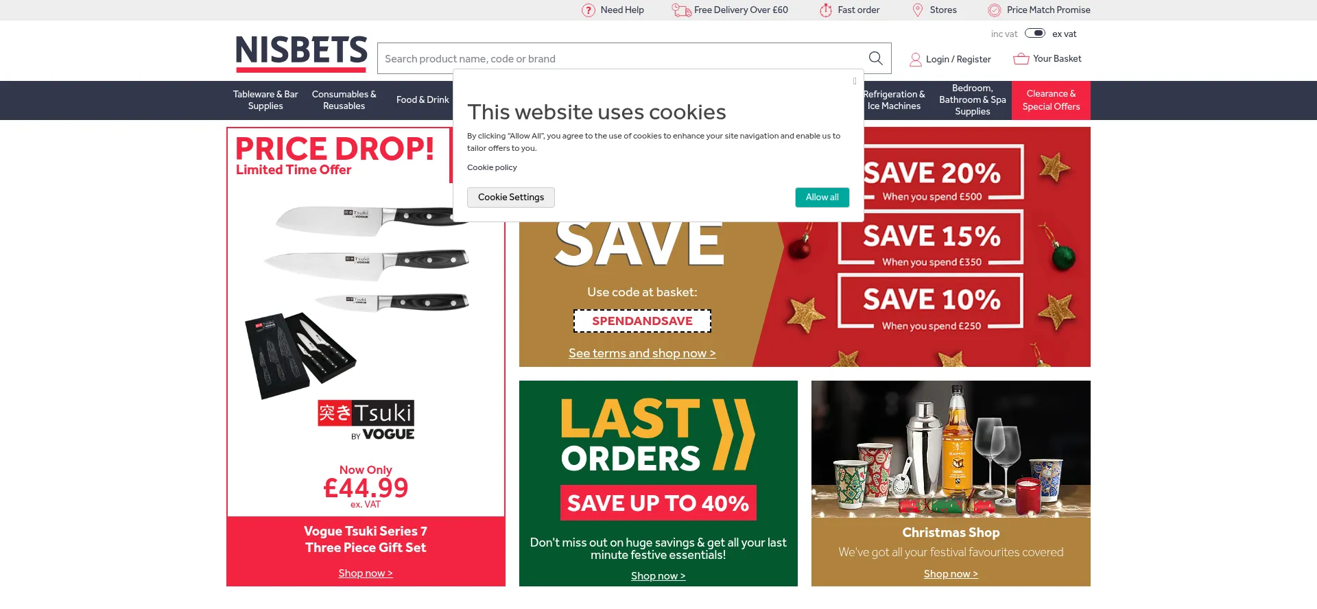 Nisbets.co.uk est-il Sûr et Fiable ?