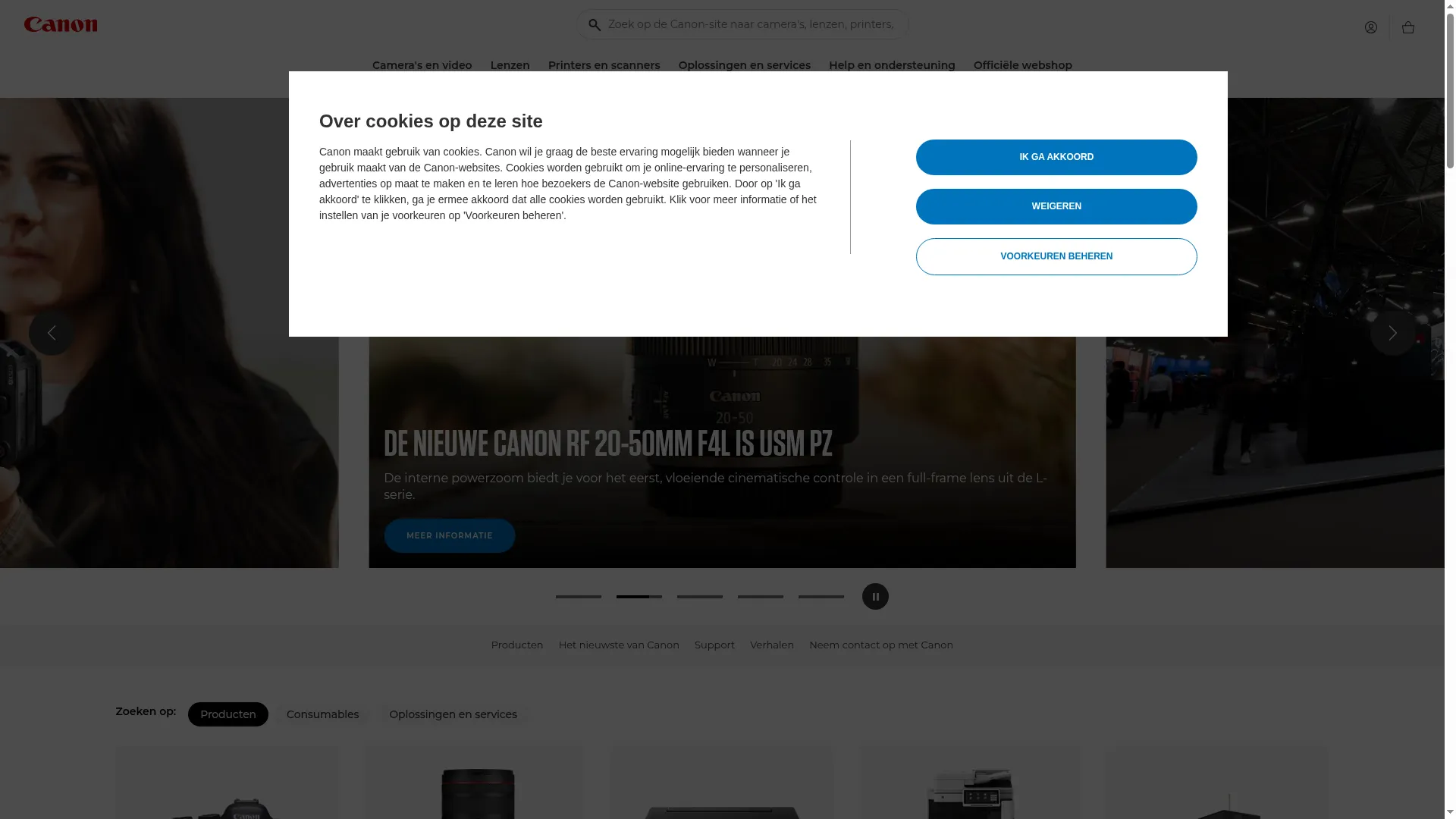 Nl.canon.be