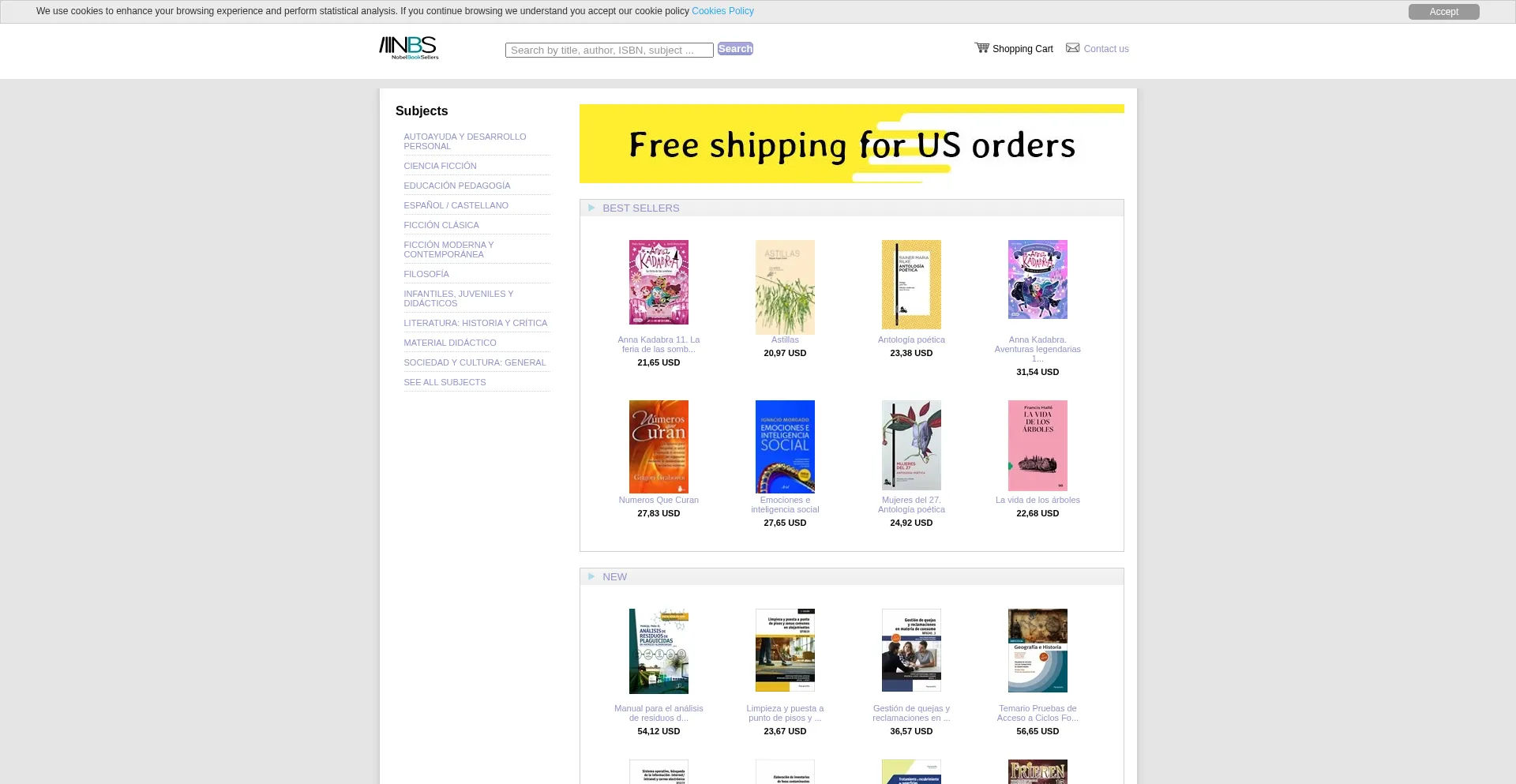 Nobelbooksellers.com