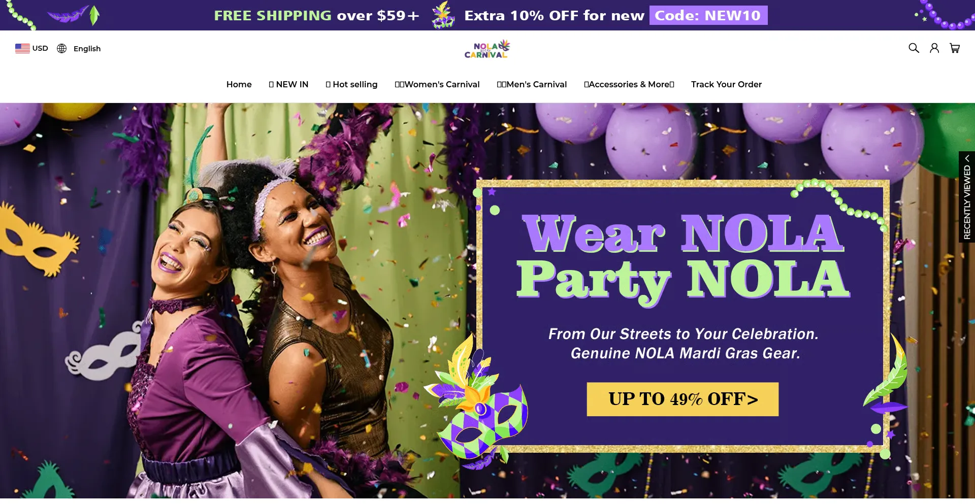 Nolacarnivalwear.com