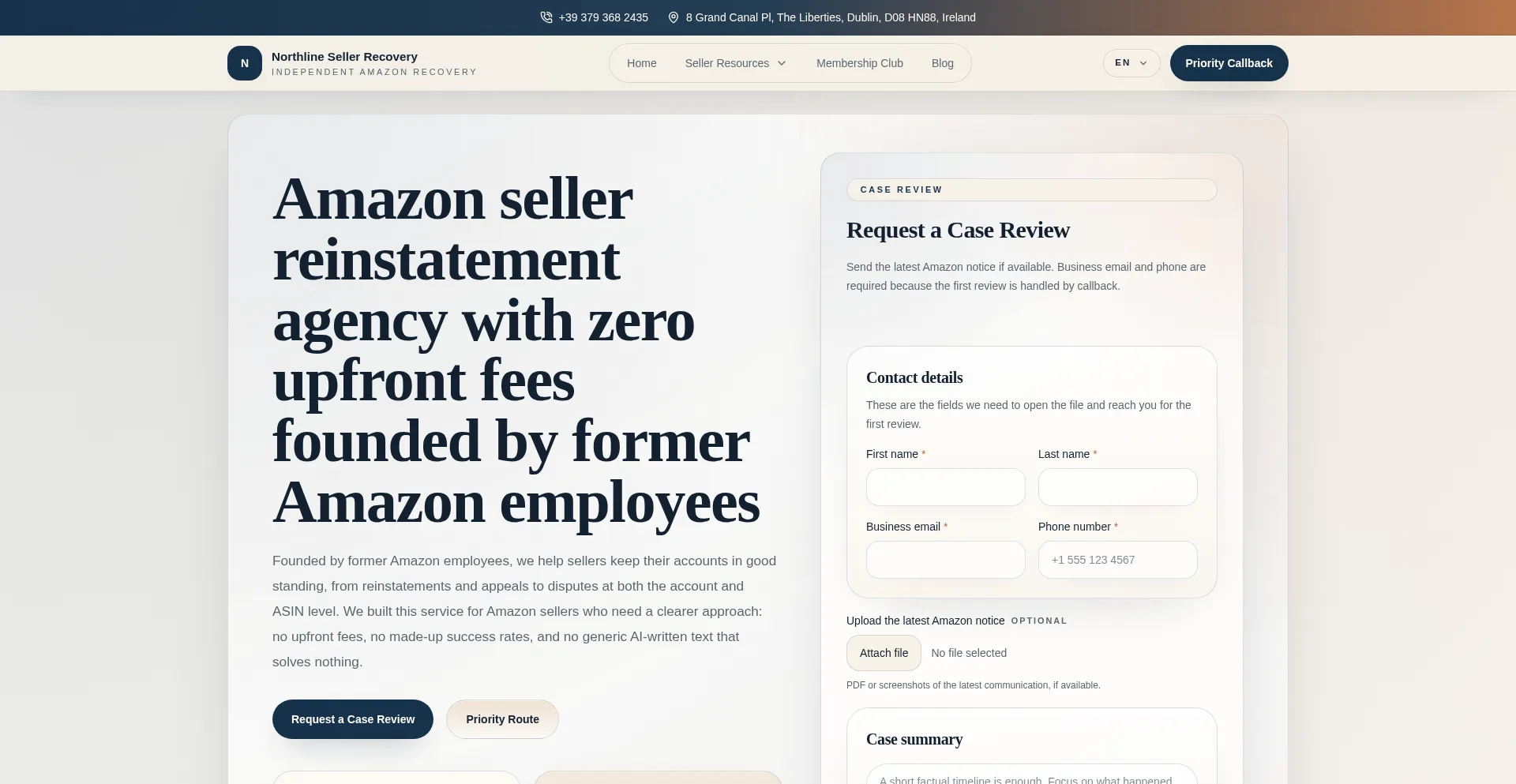 Northline-seller-recovery.com
