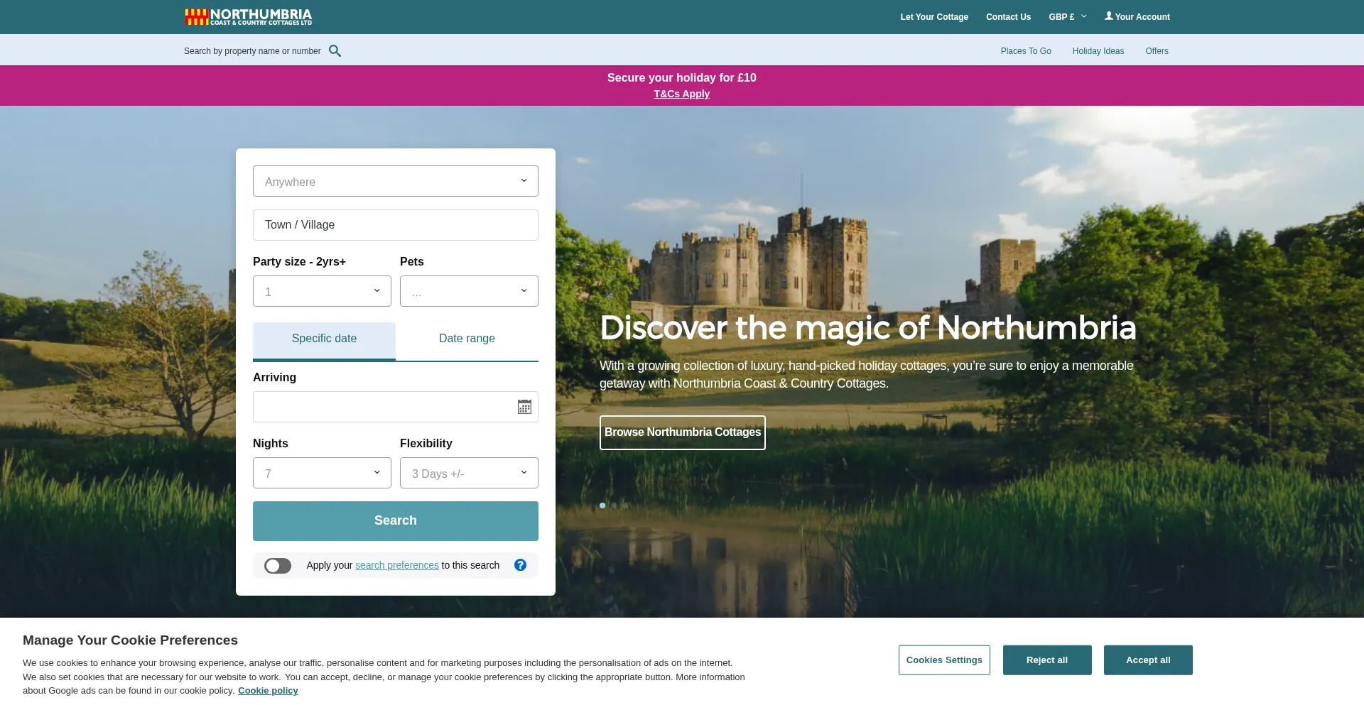 Northumbria-cottages.co.uk