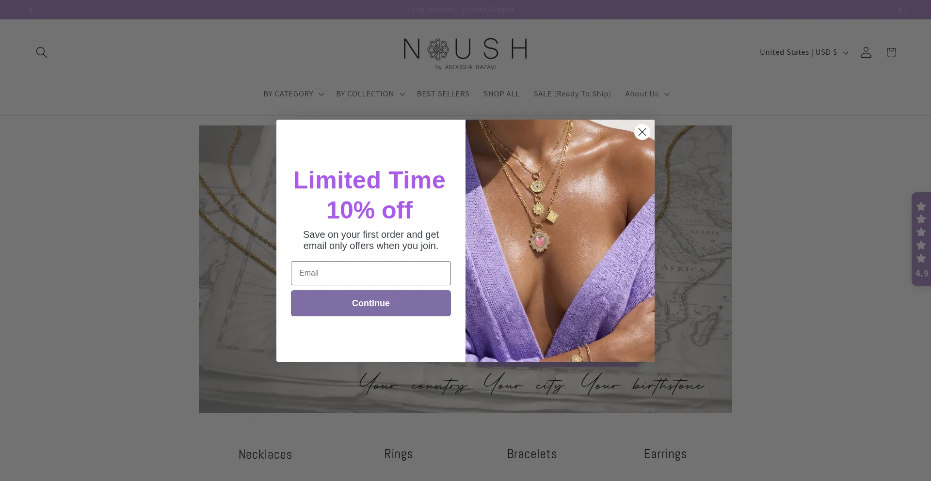 Noushjewelry.com