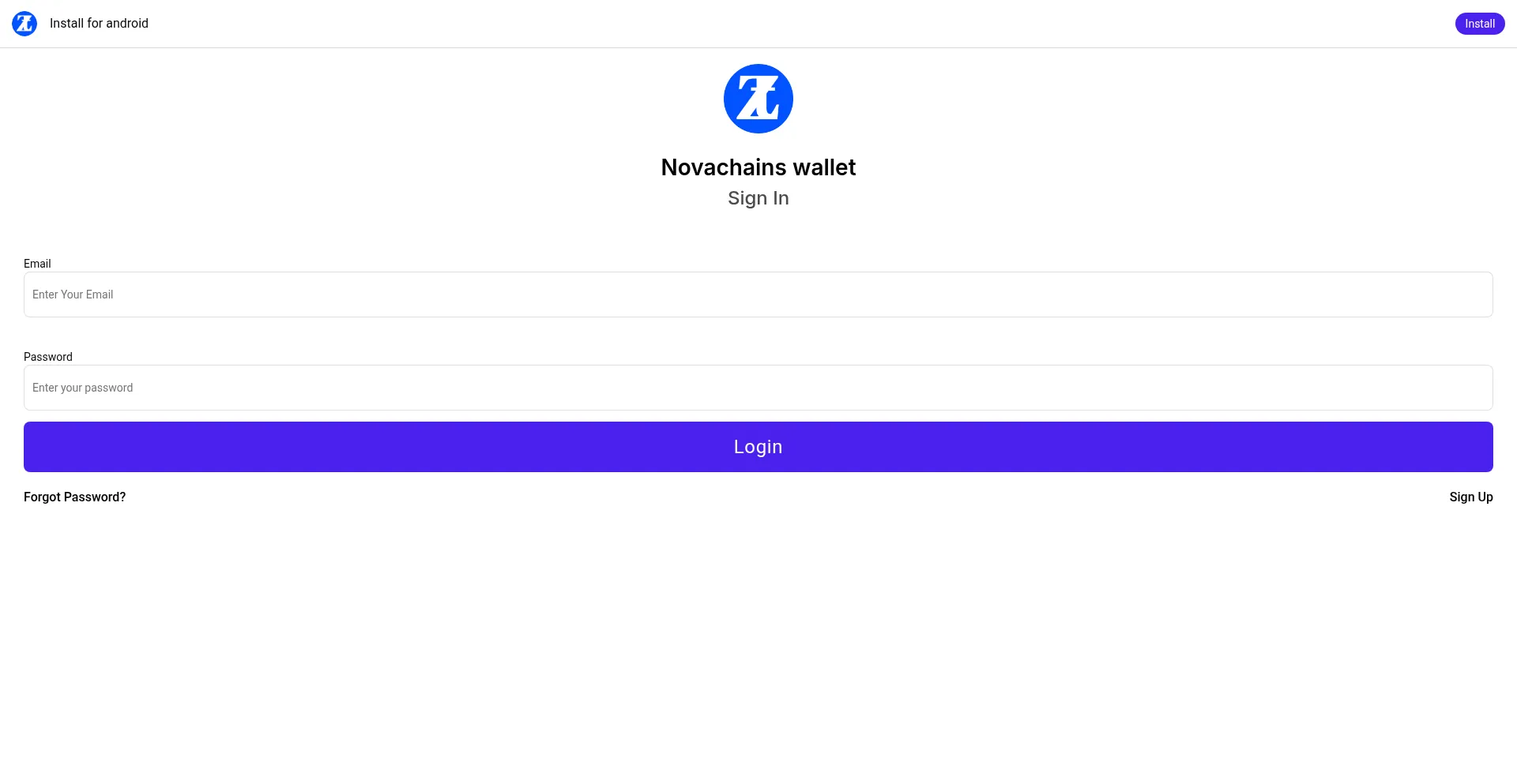 Novachainsaccount.web.app