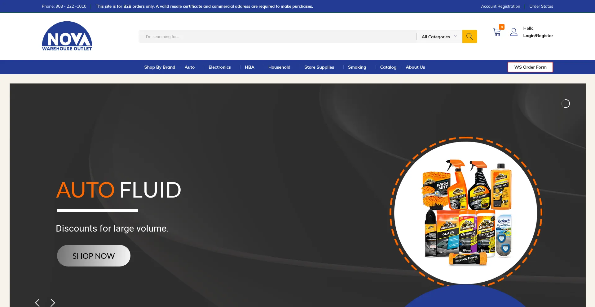 Novadistributors.net