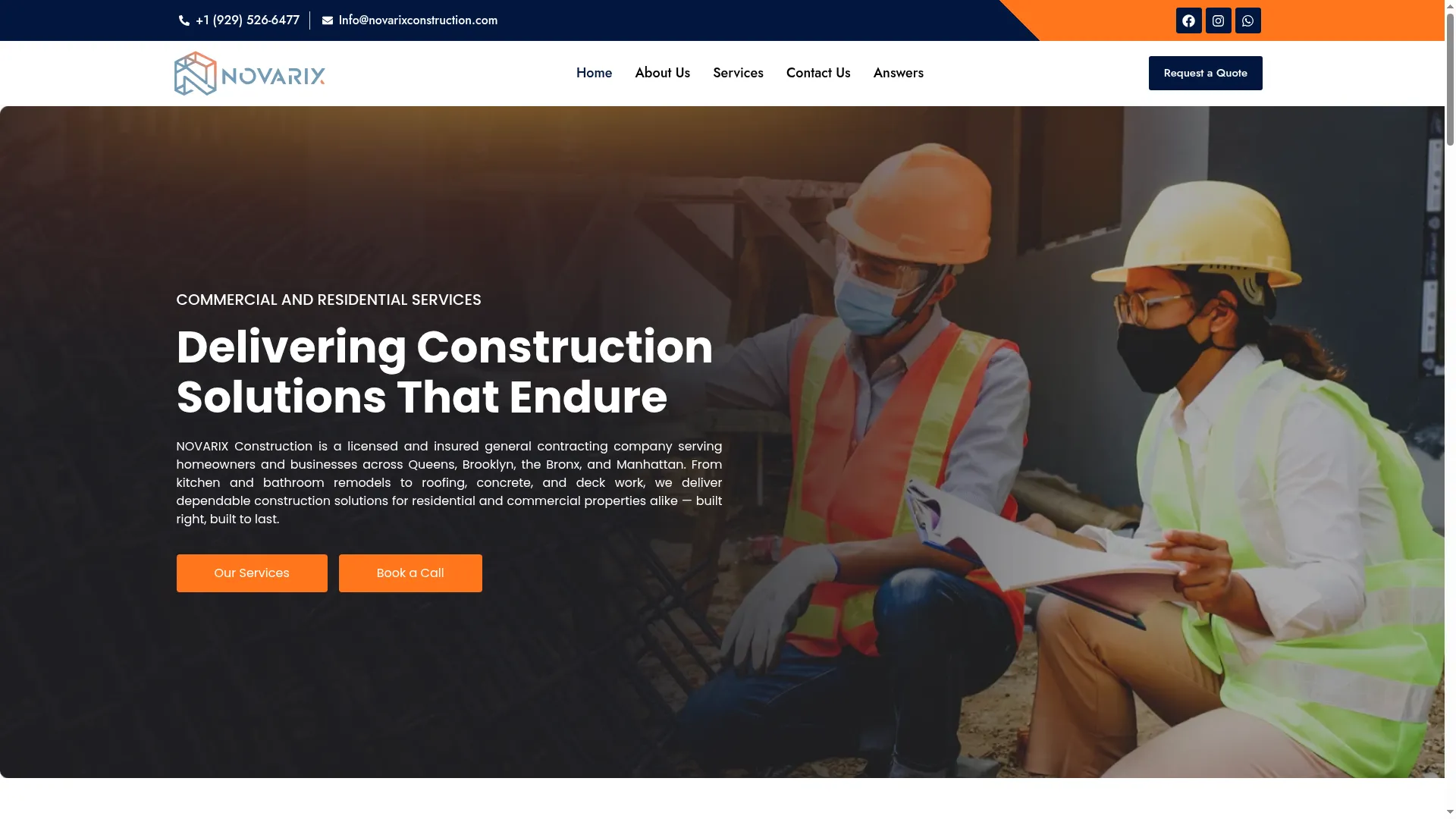 Novarixconstruction.com