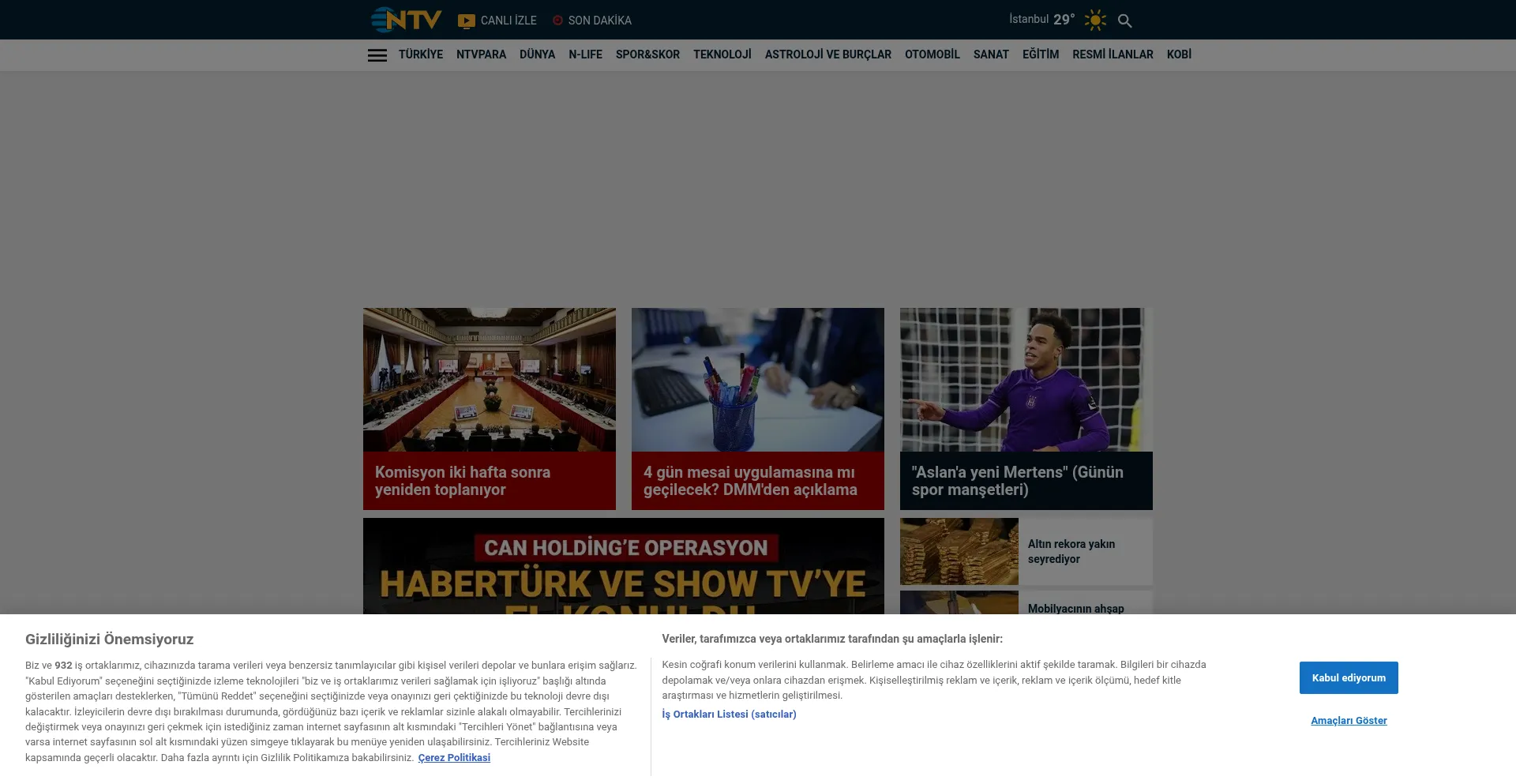 Ntv.com.tr est-il Sûr et Fiable ?