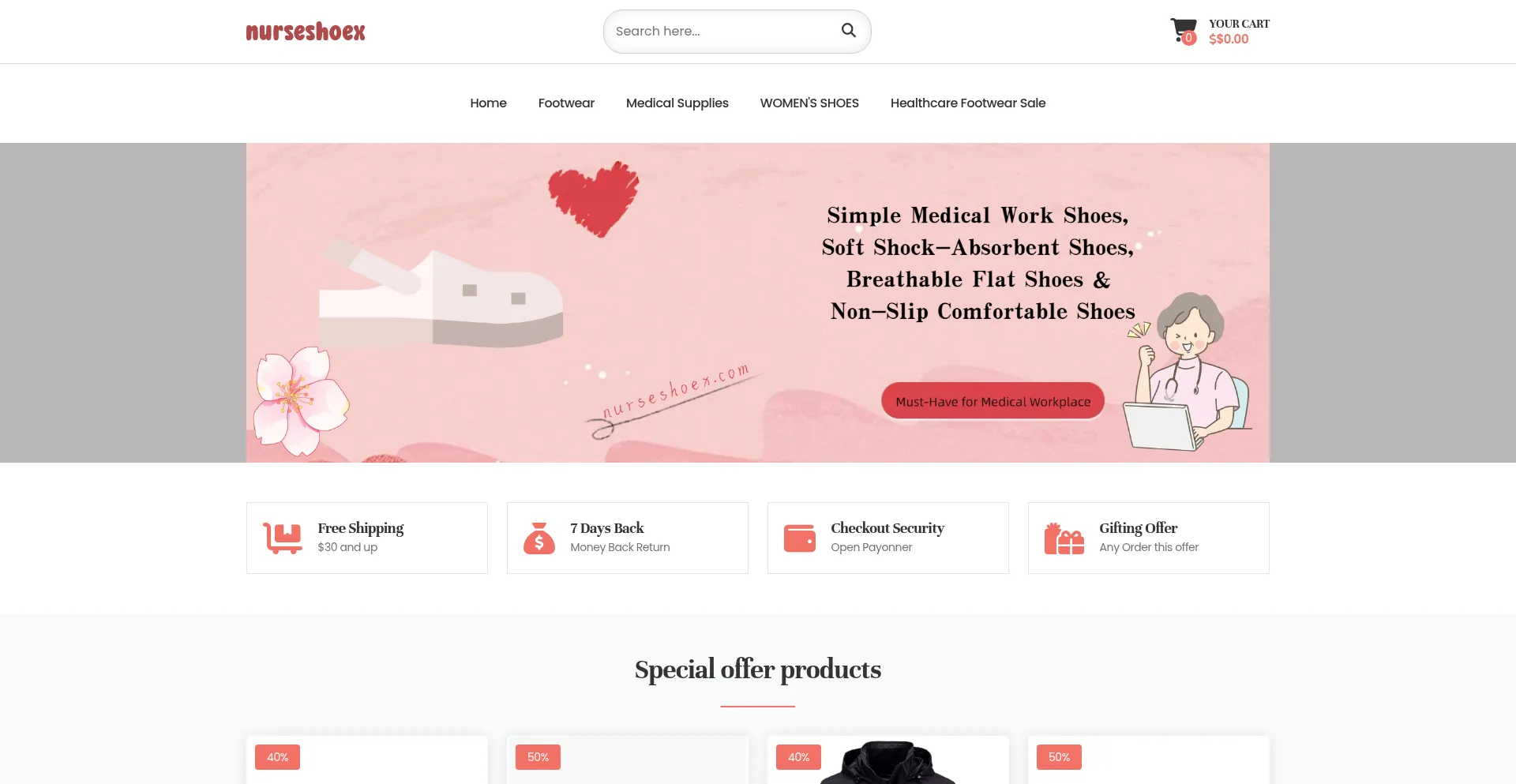 Nurseshoex.com