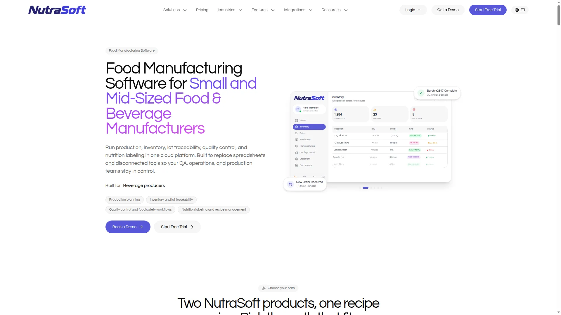Nutrasoft.ca