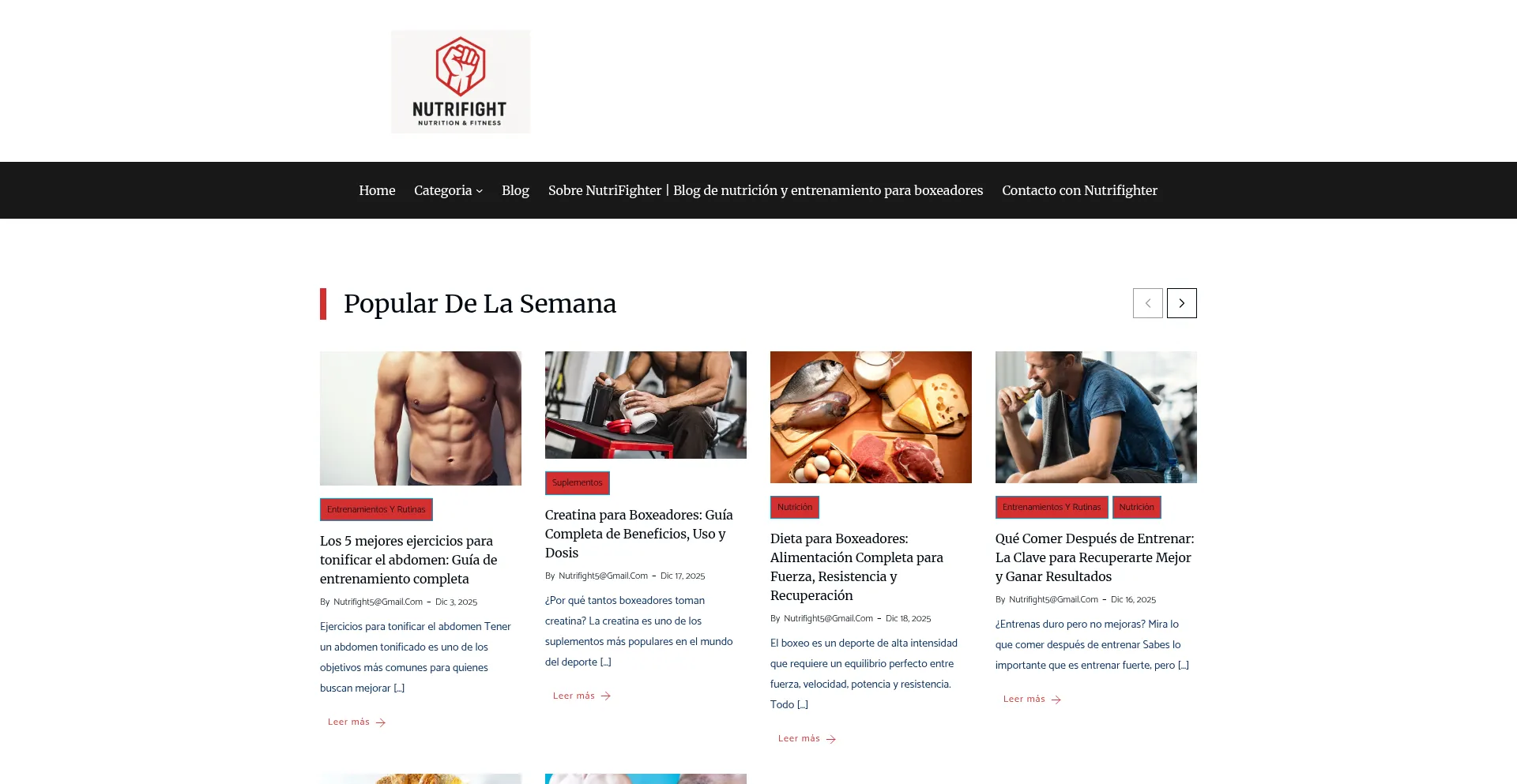 Nutrifighter.es