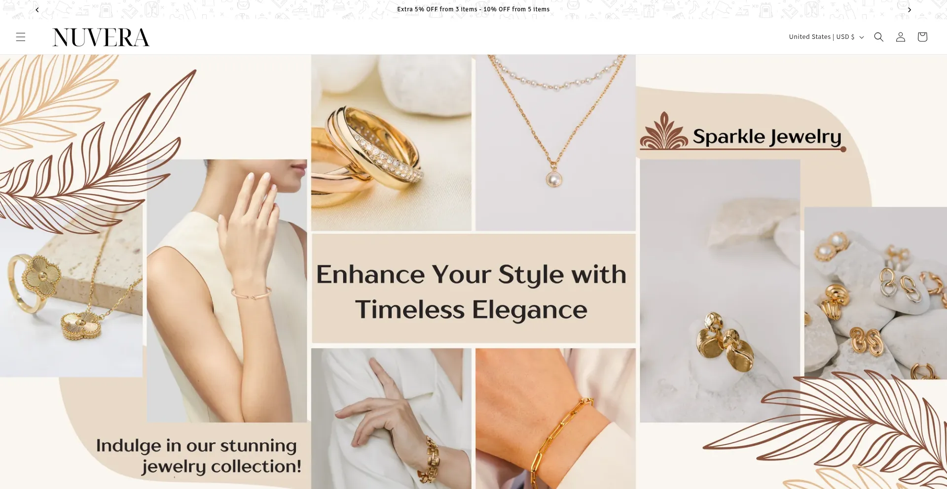 Website screenshot of Nuveras.co