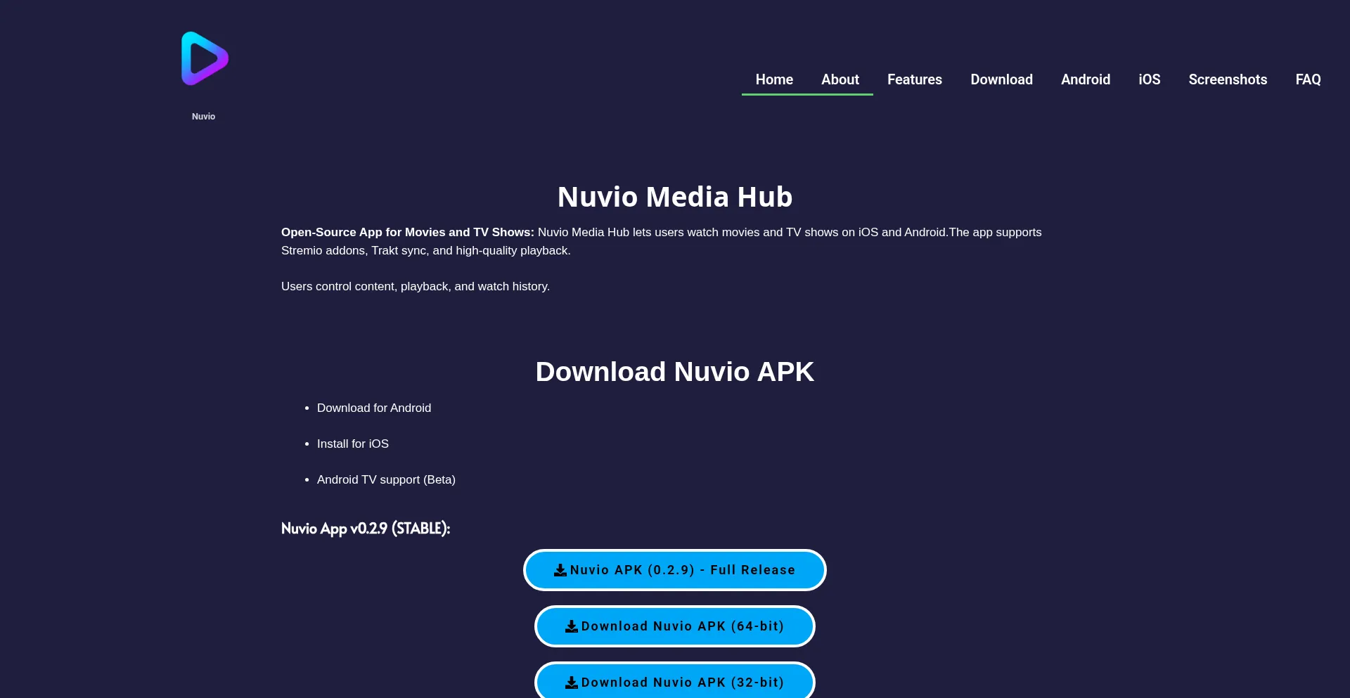 Nuvioapp.org