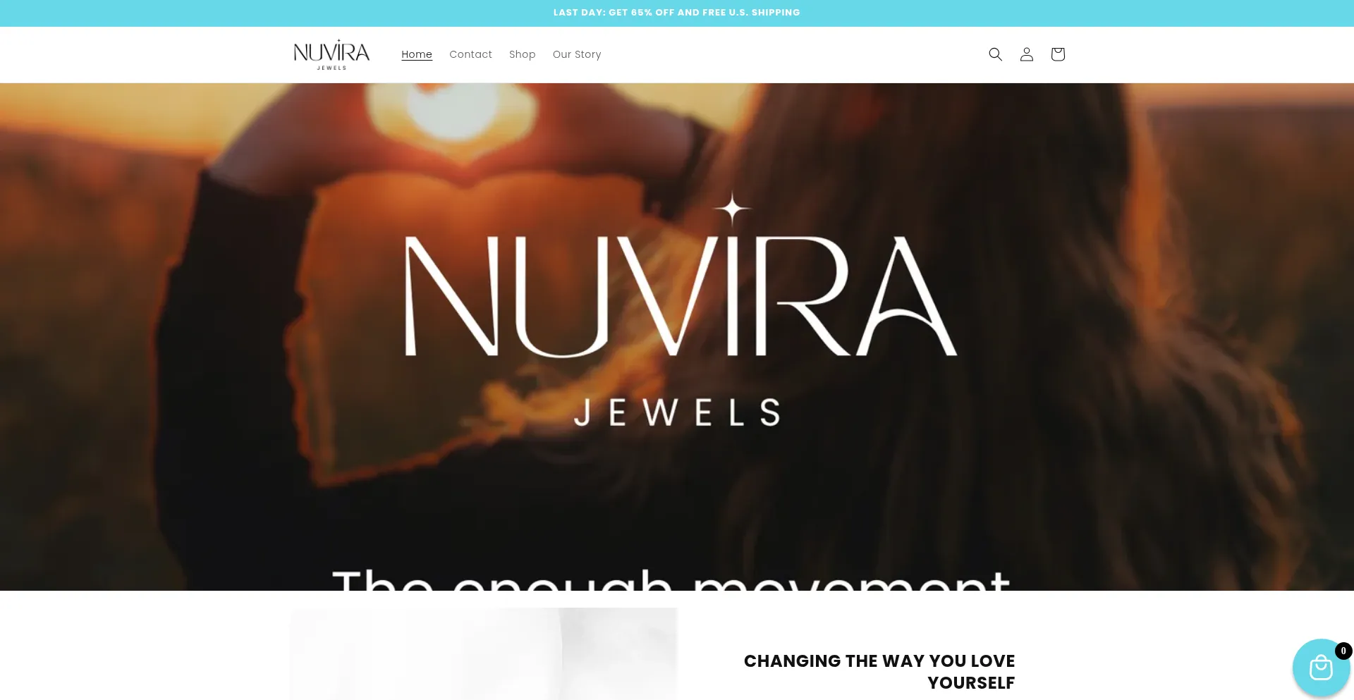 Nuvirajewels.com Screenshot