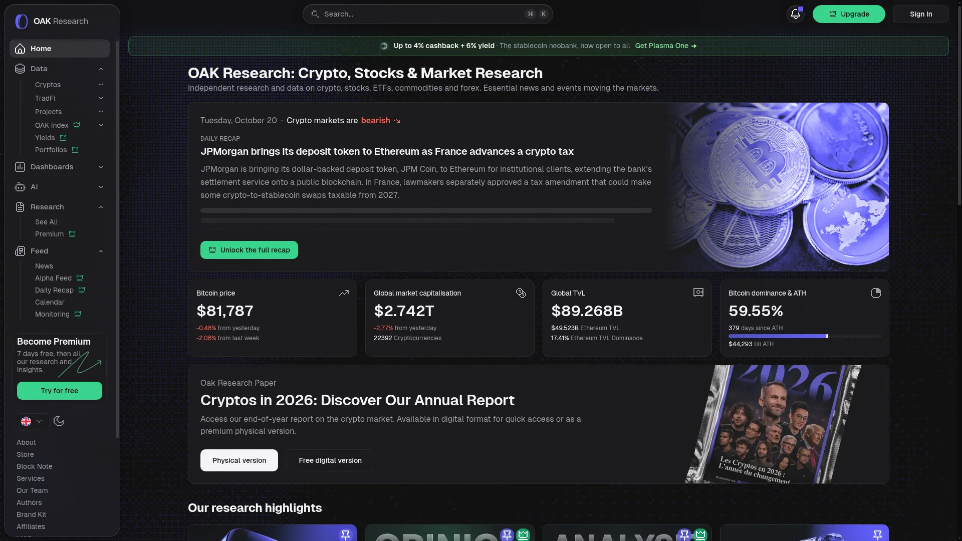 Oakresearch.io