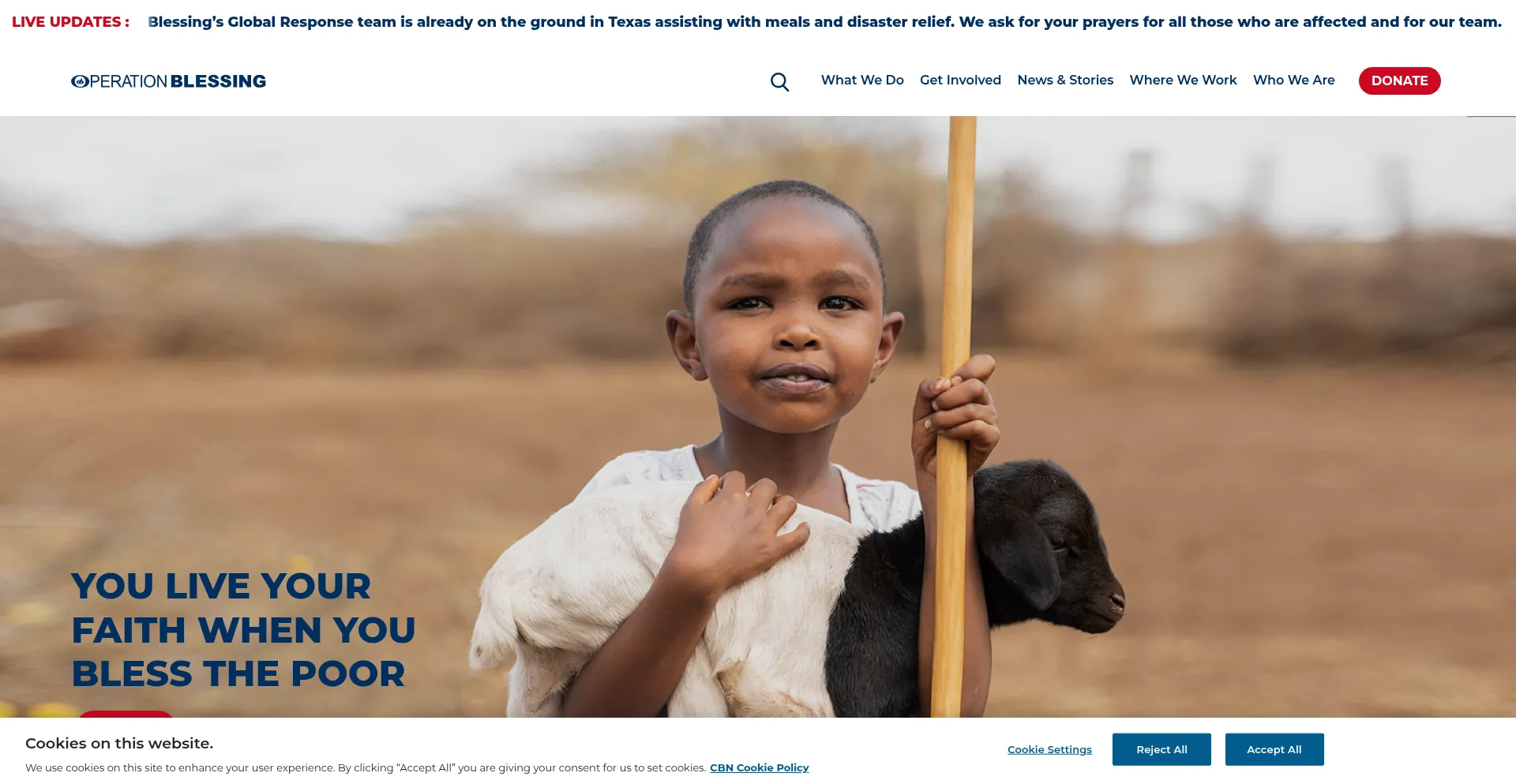 Website screenshot of Ob.org