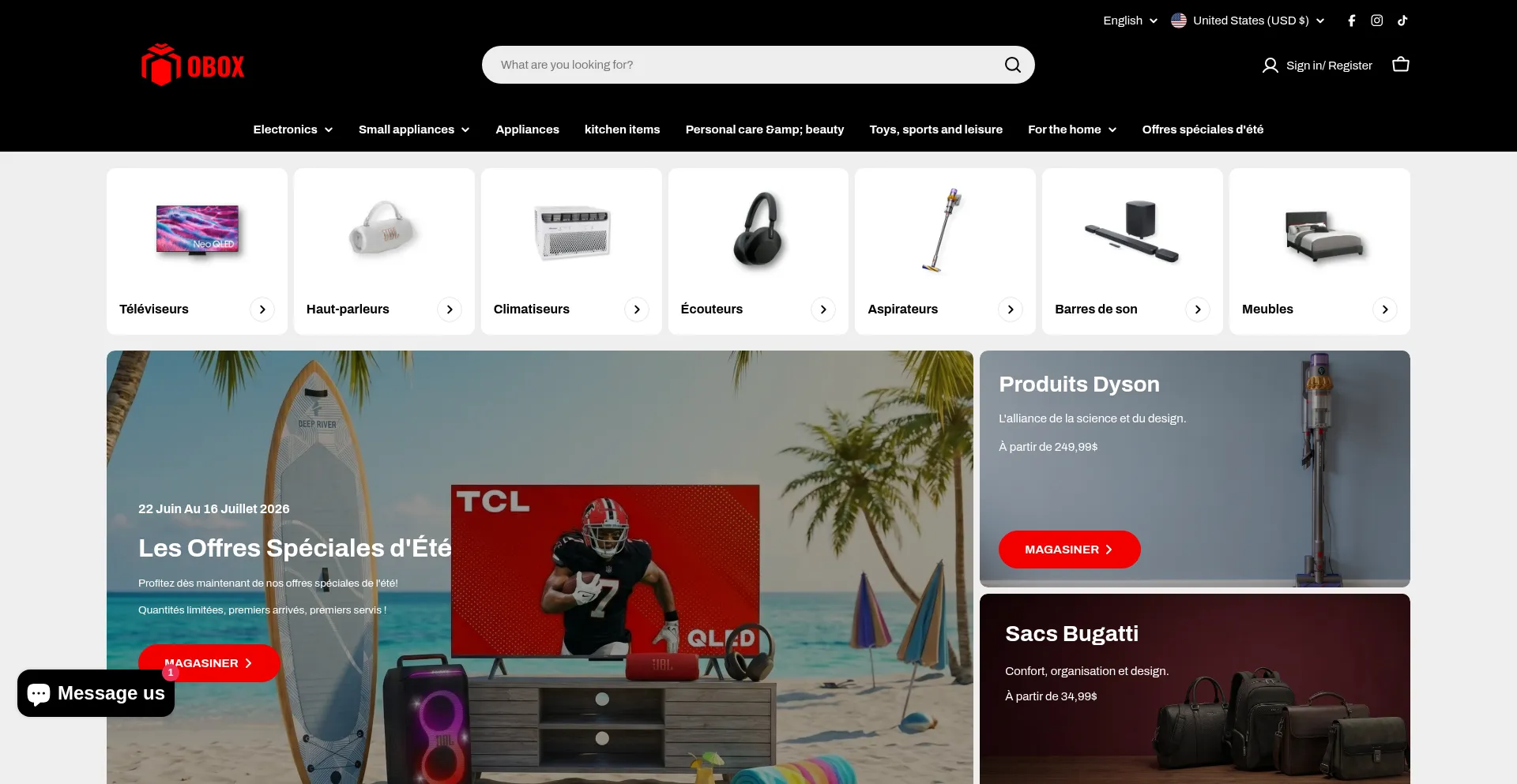 Oboxliquidation.com