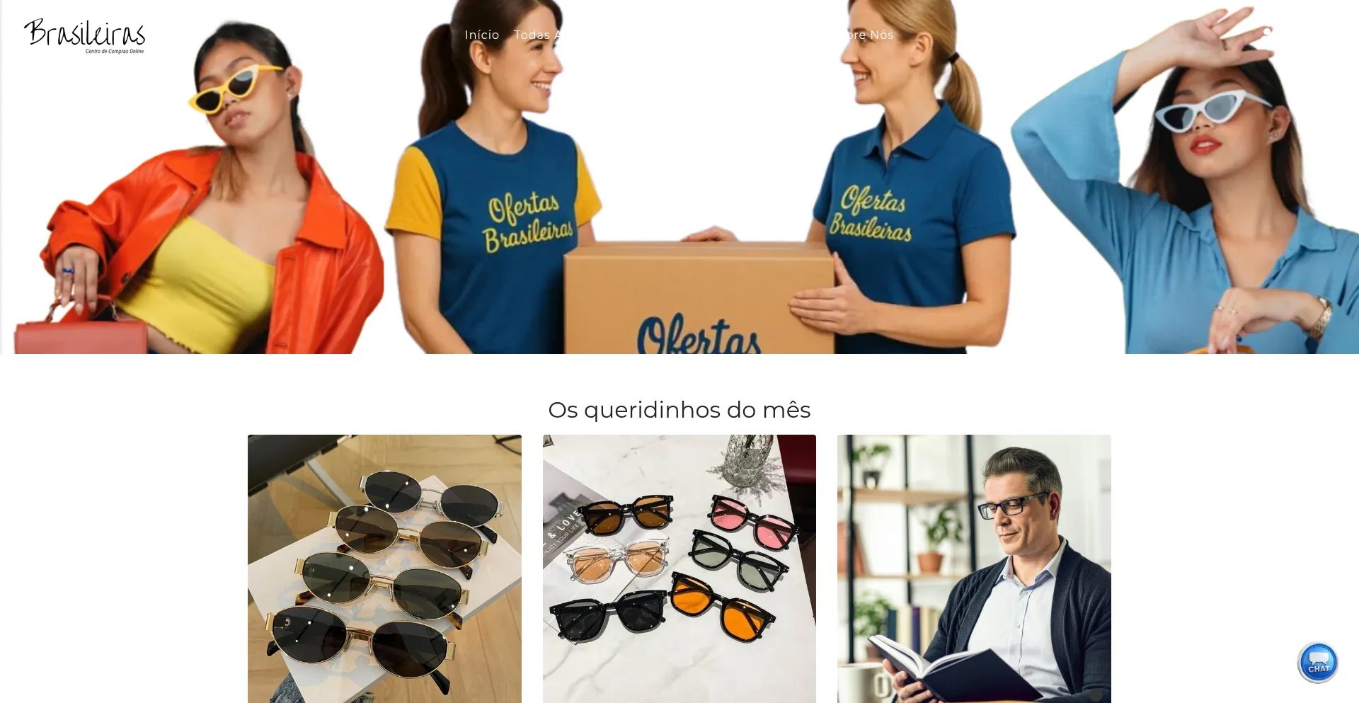 Website screenshot of Ofertasbrasileiras.online