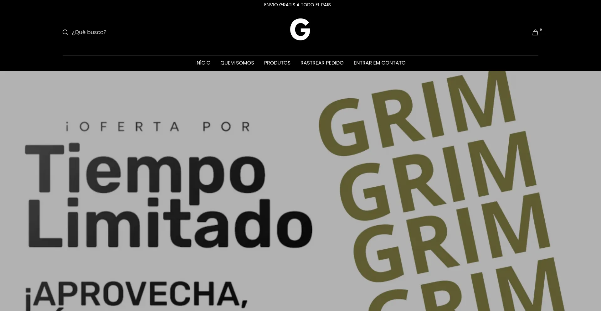 Website screenshot of Ofertuno.shop