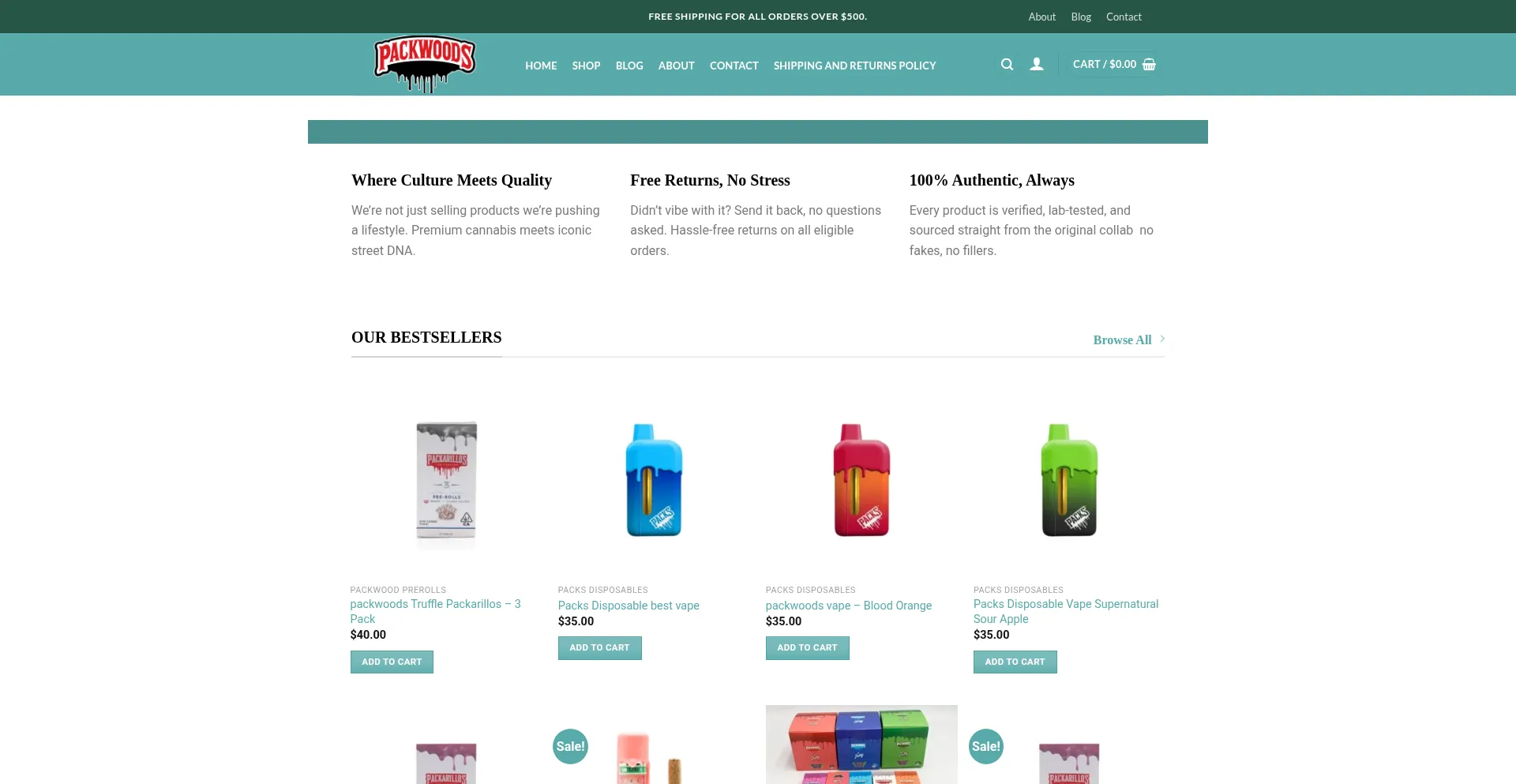 Officialpackwoodstore.com
