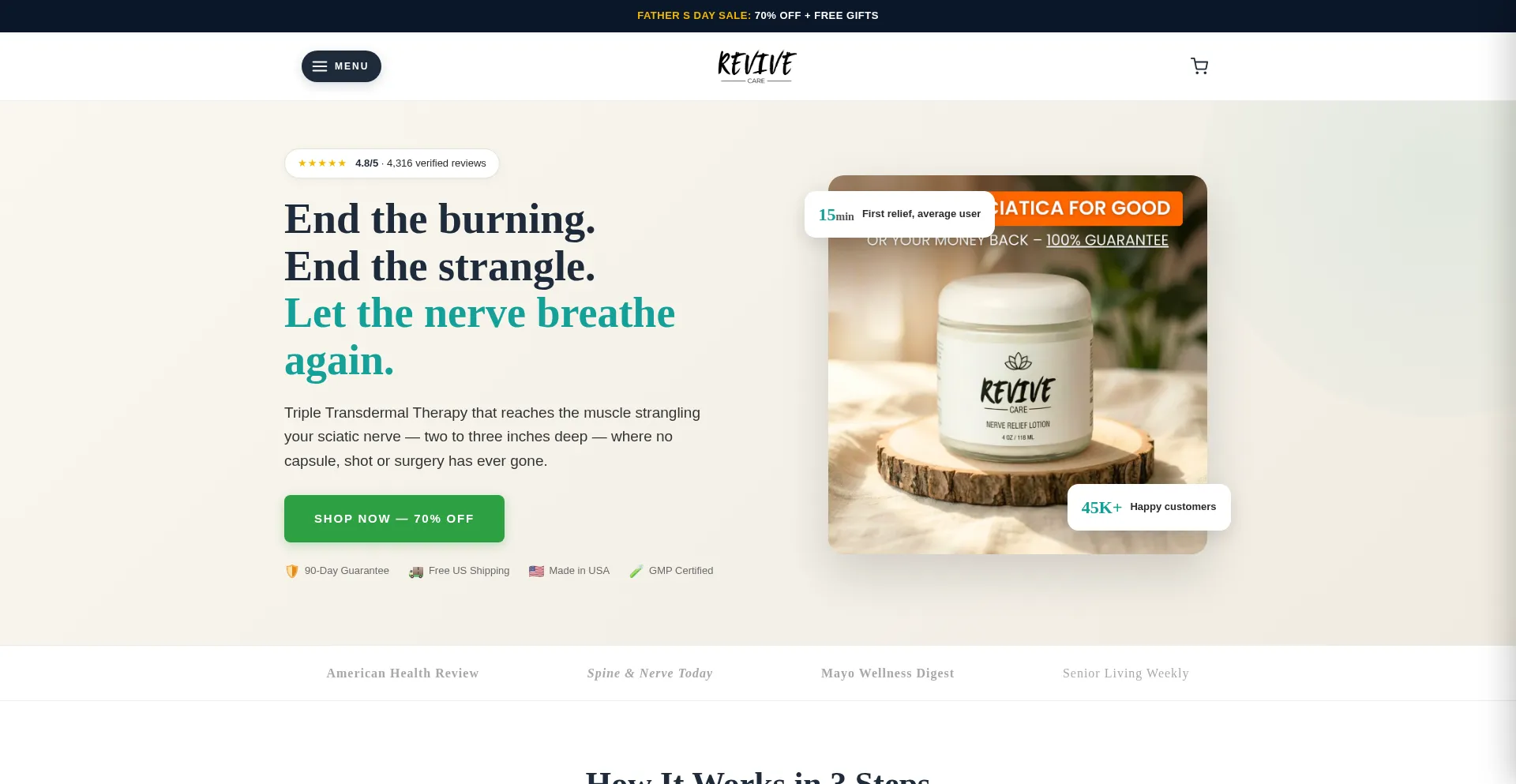 Officialrevivecare.store
