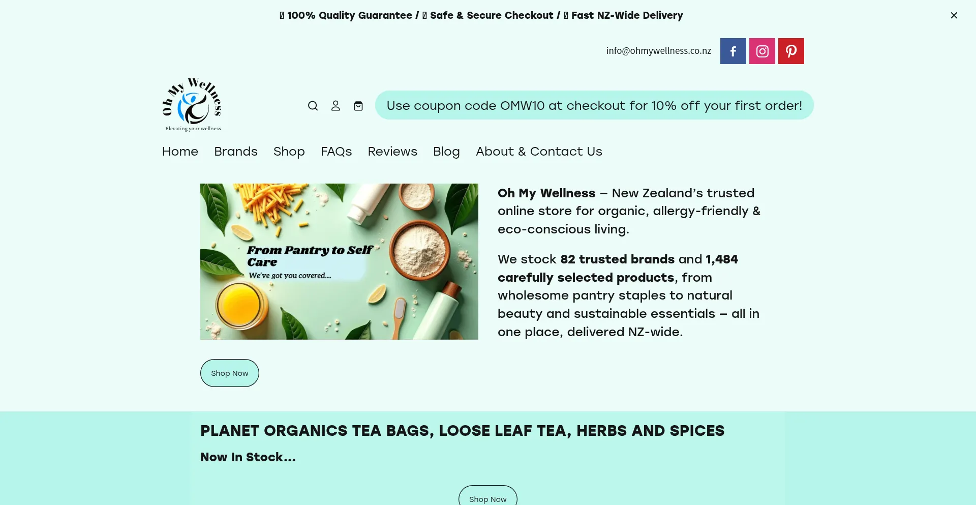 Ohmywellness.co.nz est-il Sûr et Fiable ?