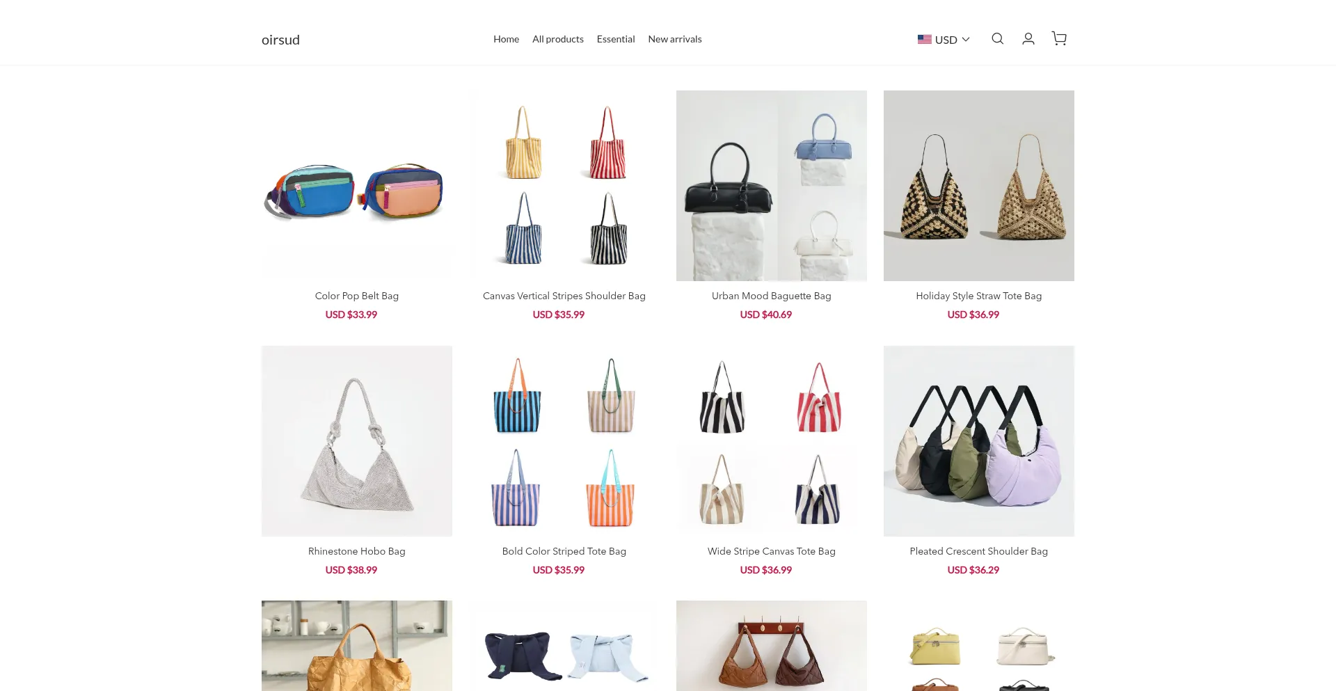 Oirsud.com Screenshot